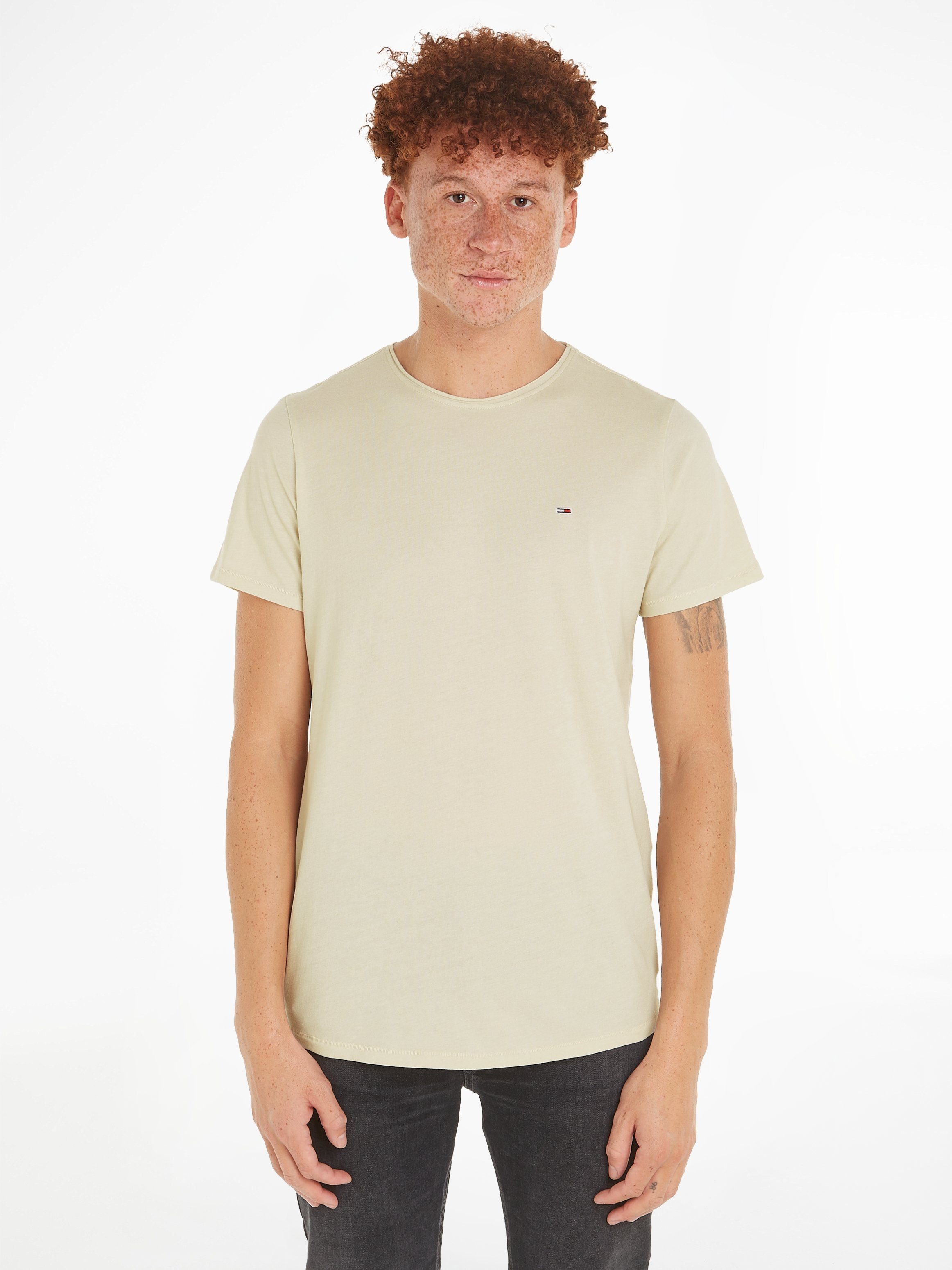 Tommy Jeans T-Shirt TJM SLIM JASPE C NECK günstig online kaufen