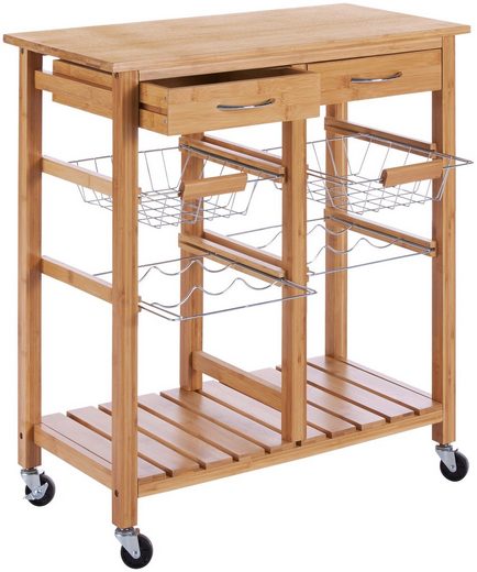 Küchenwagen »Bambus«, (1 St), 72 x 37 x 78 cm | OTTO