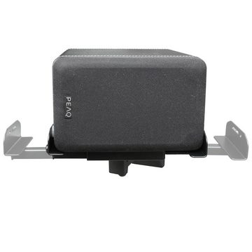 Drall Instruments BH5B Lautsprecher-Wandhalterung, (2-tlg., 2 Stück - Universal Lautsprecher Boxen Halterung - schwenkbar neigbar)