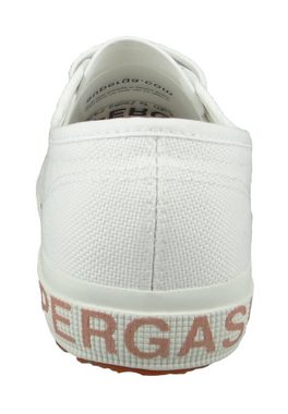 Superga S111XQW 2750 COTW Glitterlettering A01 white bronze Sneaker