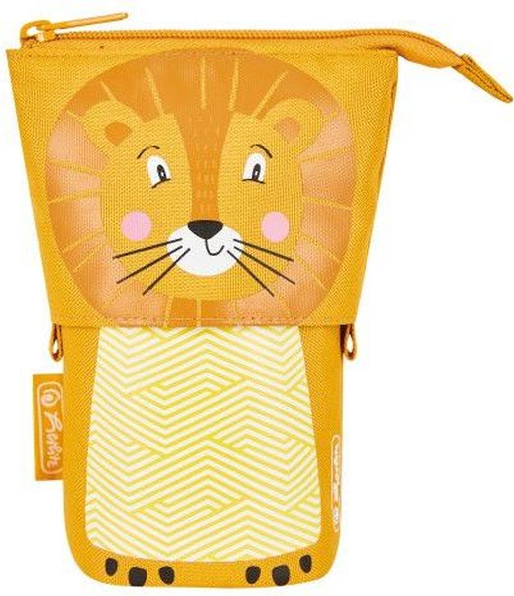 Herlitz Federtasche Schüleretui Карандашиköcher Polyester 140x75mm Lion (48 Stück)