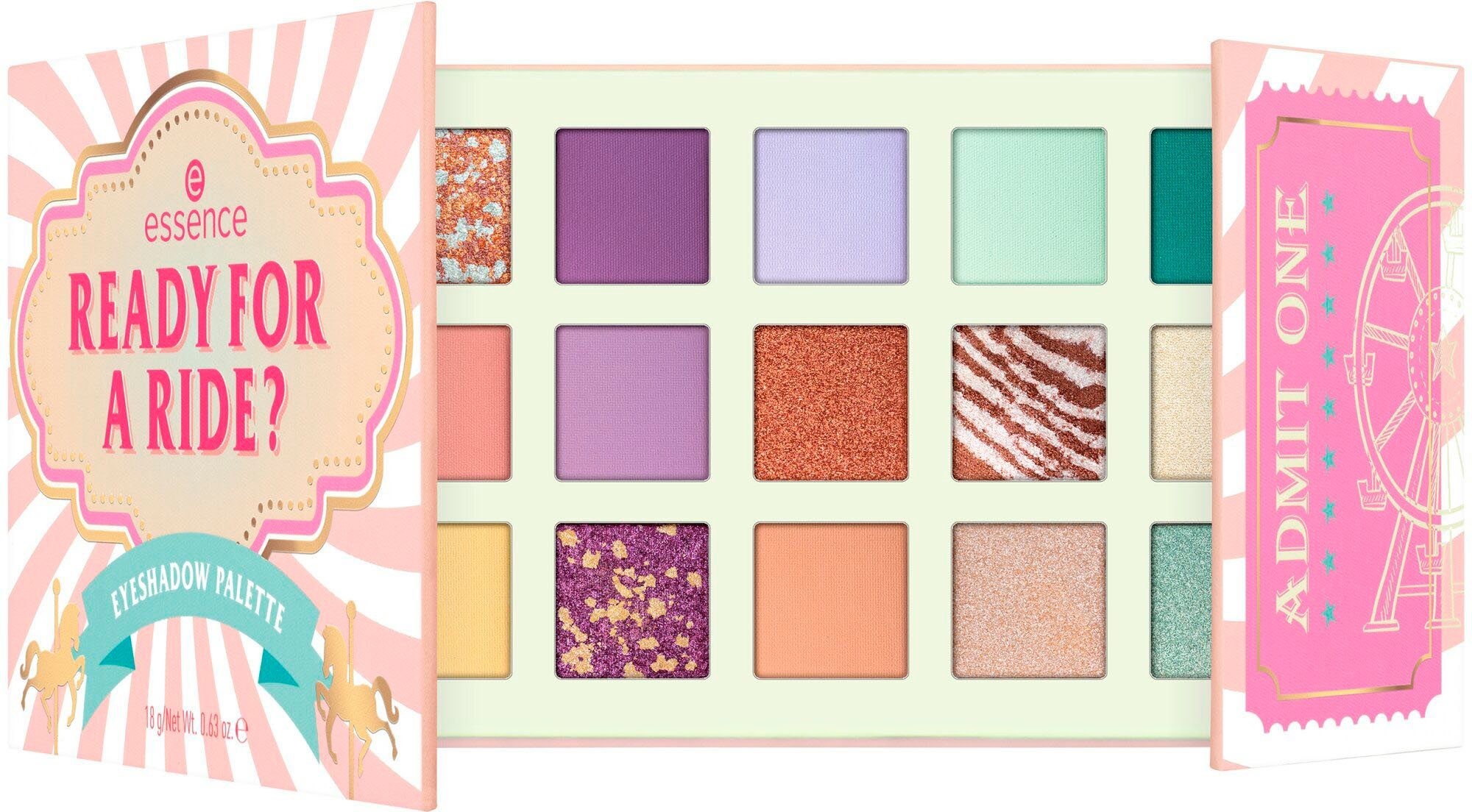 RIDE? Lidschatten-Palette FOR READY Essence A