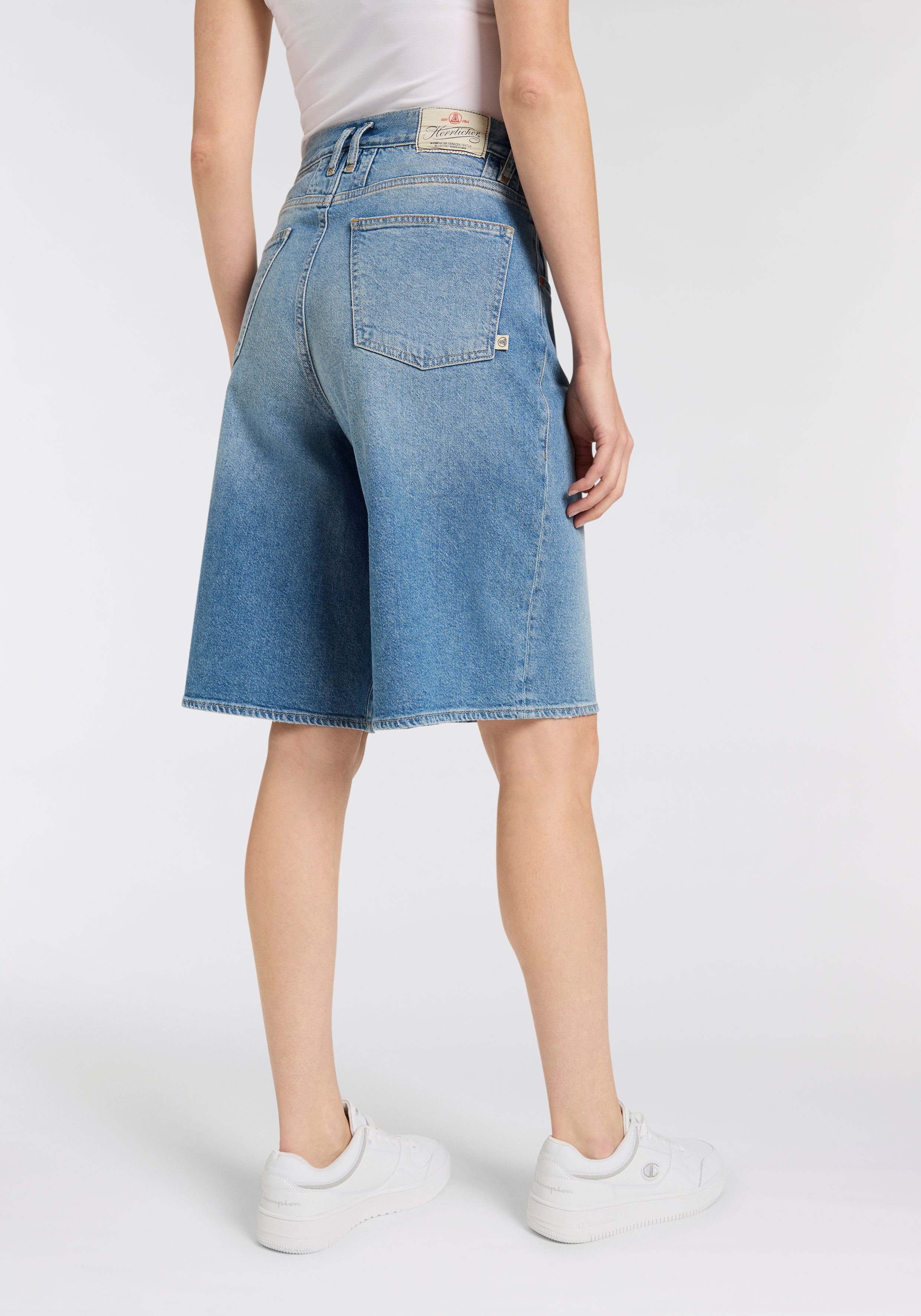 Herrlicher Jeansbermudas Brooke Bermuda Denim mit weitem Bein günstig online kaufen