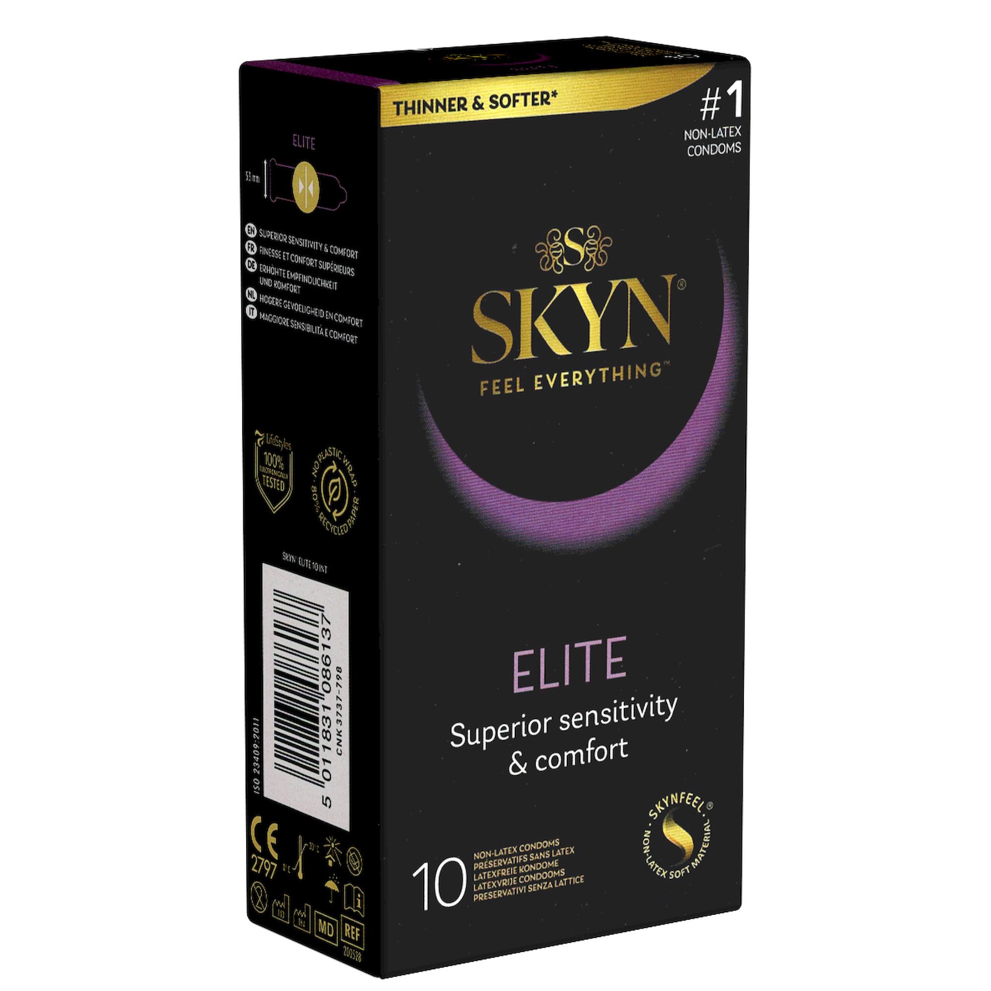 SKYN Презервативы SKYN Single: Elite, 10 latexfreie Презервативы