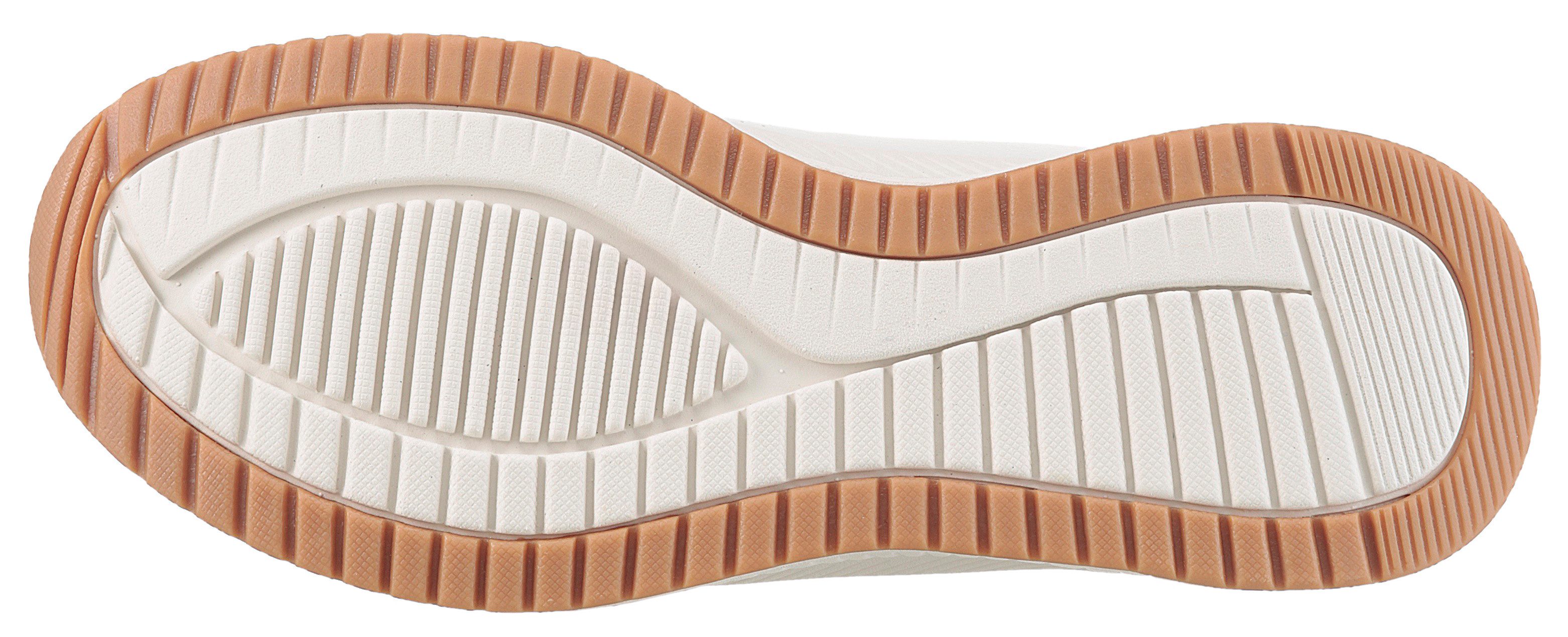Skechers BOBS SQUAD 4 Slip-On Sneaker Slipper, Freizeitschuh mit Slip-ins zum Schlupfen