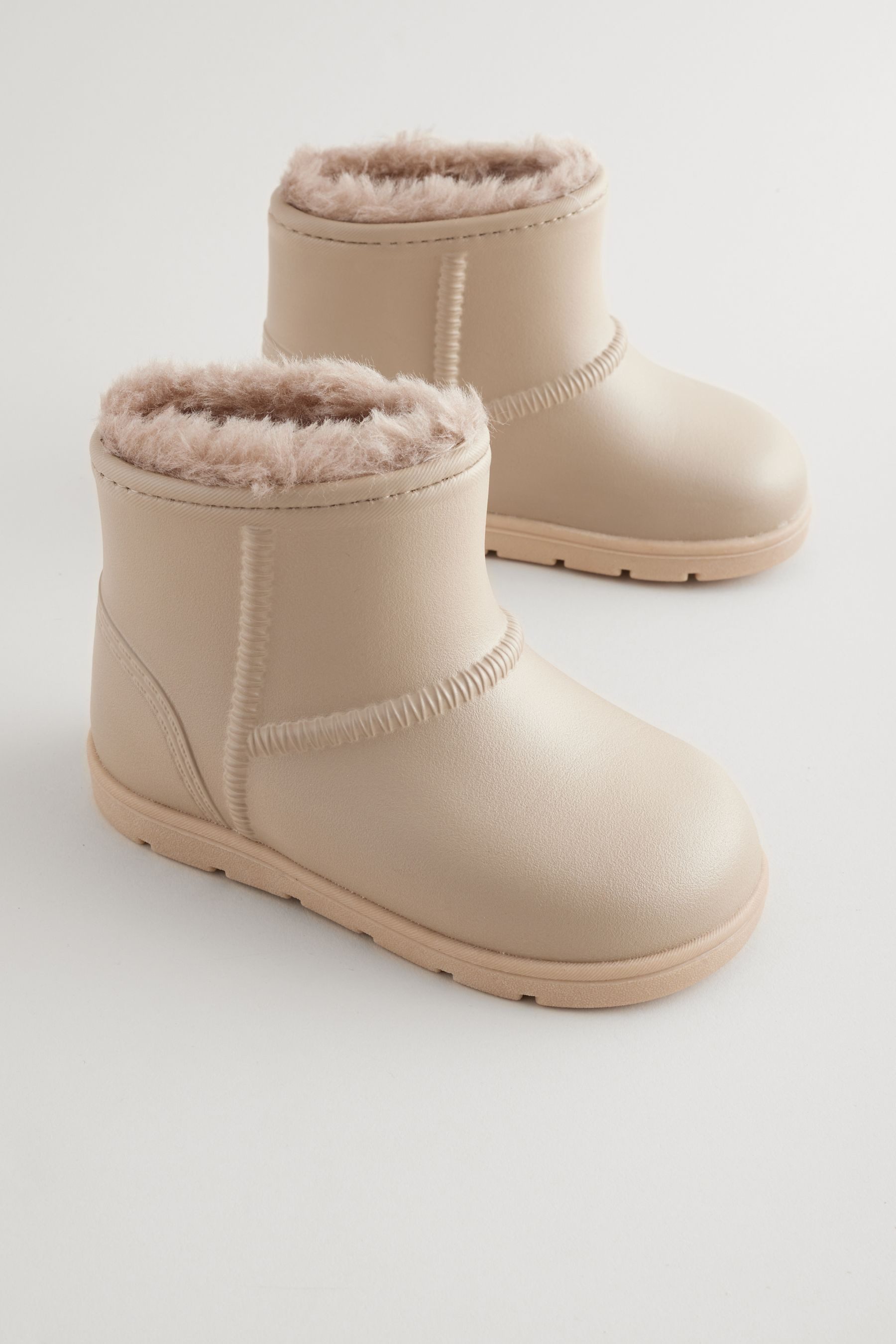 Next Knöchelhohe Gummistiefel mit warmem Futter günstig online kaufen