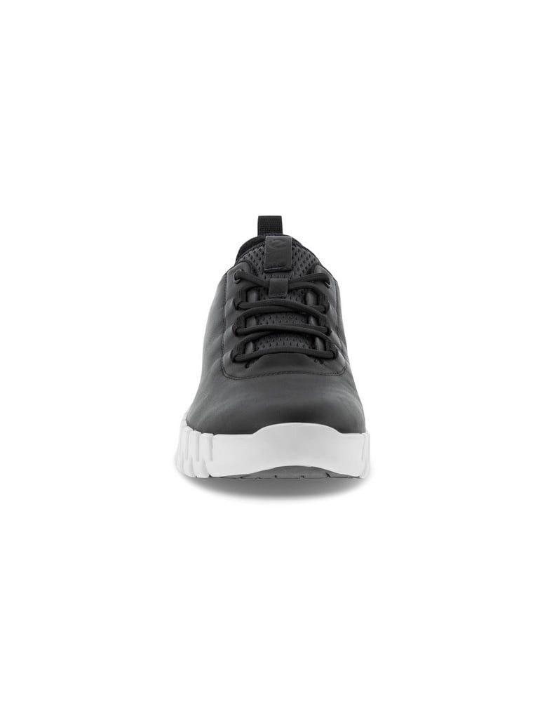 Ecco Gruuv Lea (weiches Nappaleder) schwarz Damen Sneaker – Bild 3 von 5