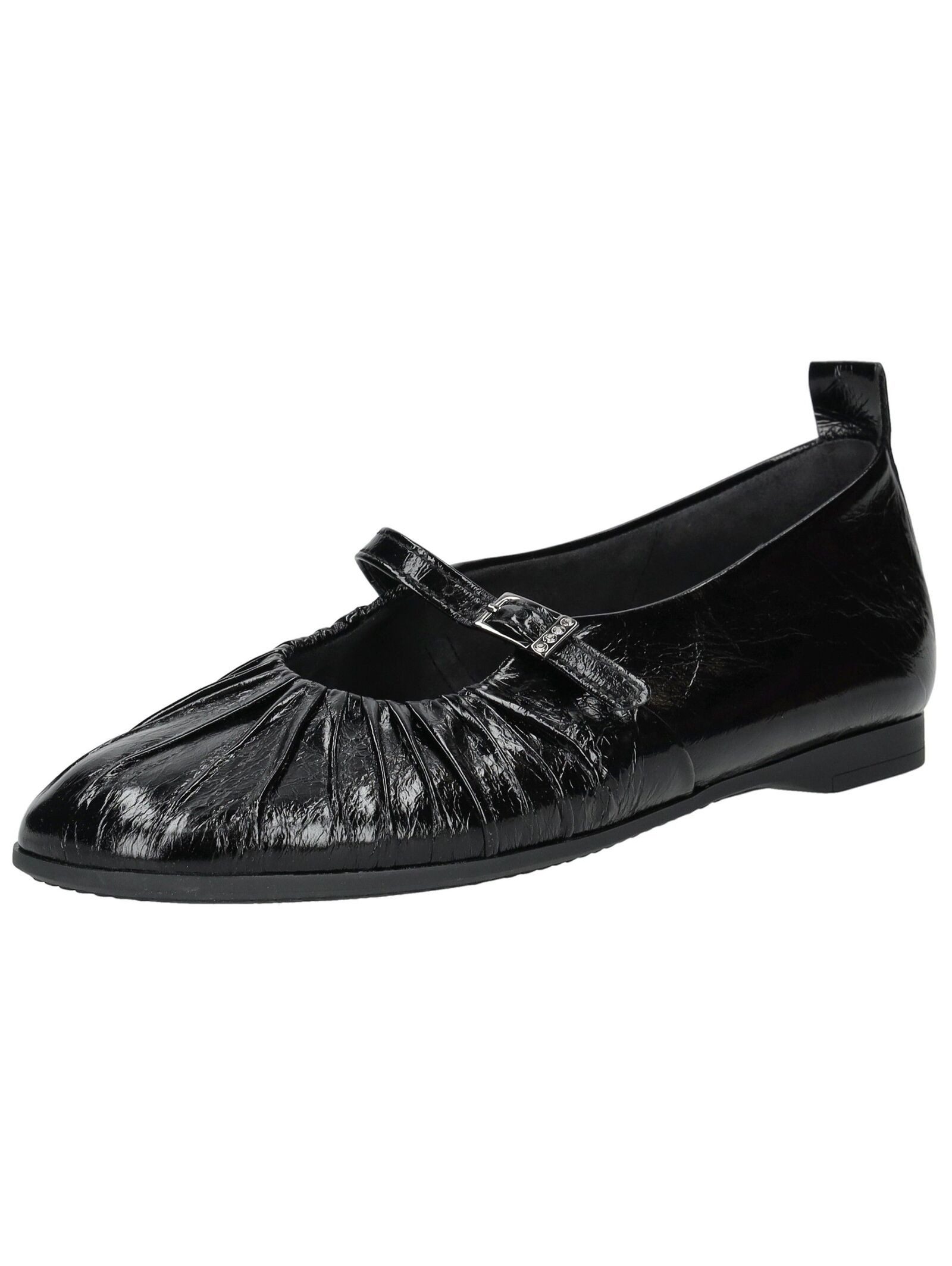 Ballerinas Leder Riemchenballerina