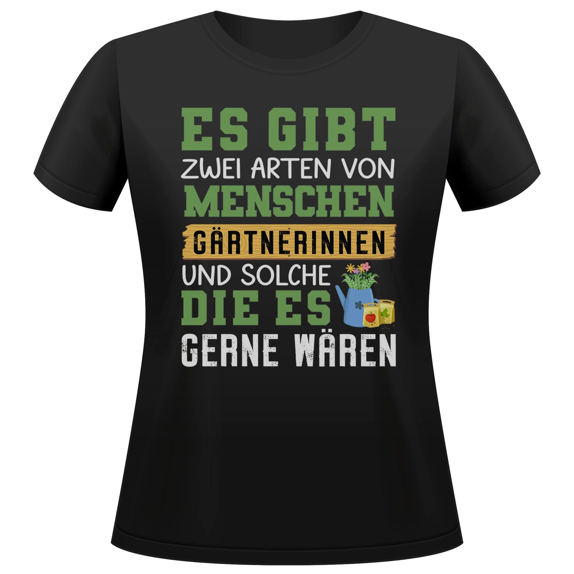 T-Shirt Gärtnerin Geschenk Frauen Spruch Beruf Ausbildung Studium Abschluss