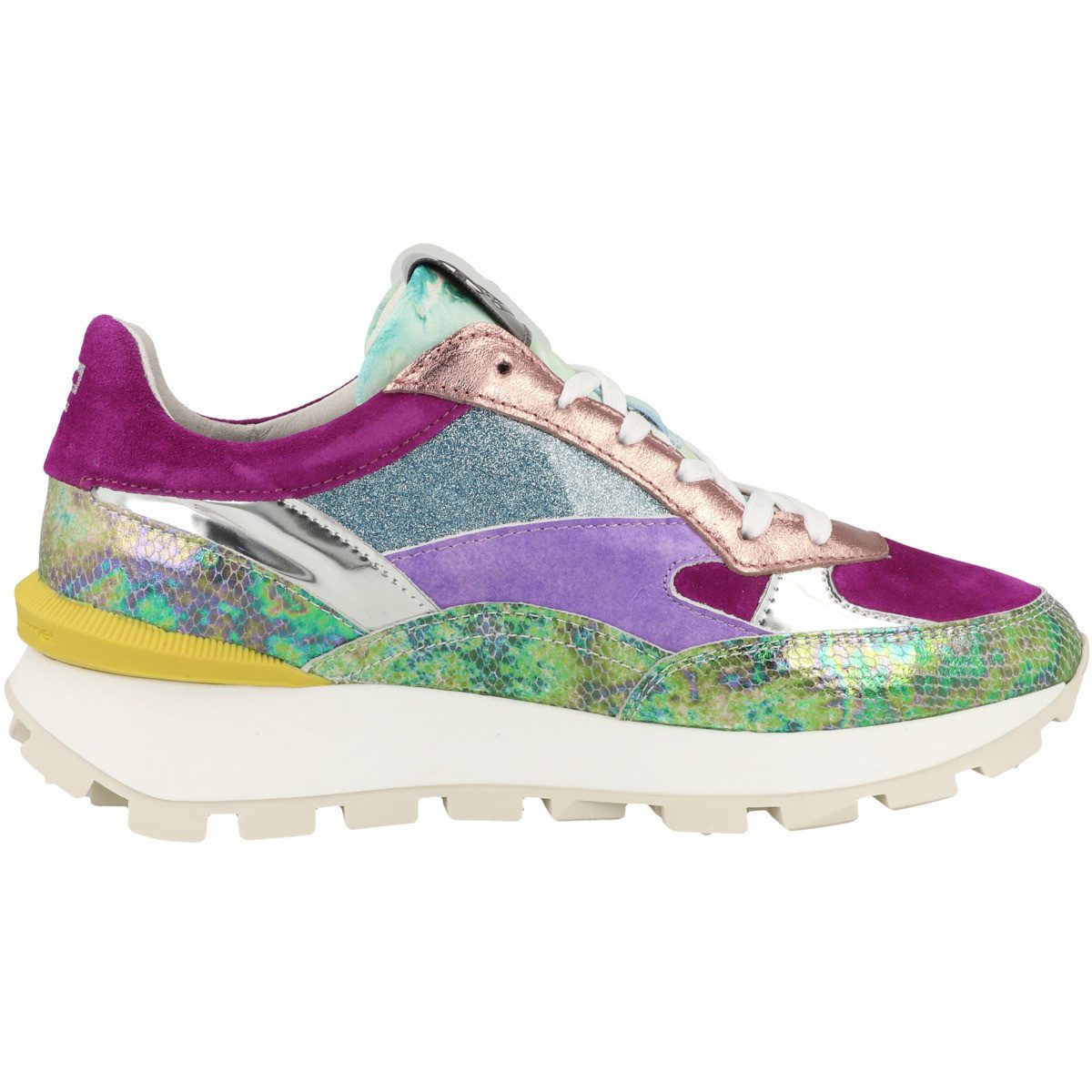 Floris van Bommel Blokki 04.13 Damen Sneaker Turnschuhe, Sportschuhe, Freizeitschuhe, Halbschuhe, Schnürschuhe