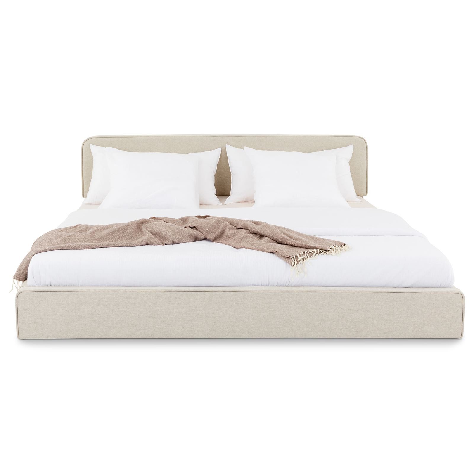 IDIMEX Polsterbett LATINI, Bett 180x200 cm mit Kopfteil höhenverstellbar un günstig online kaufen