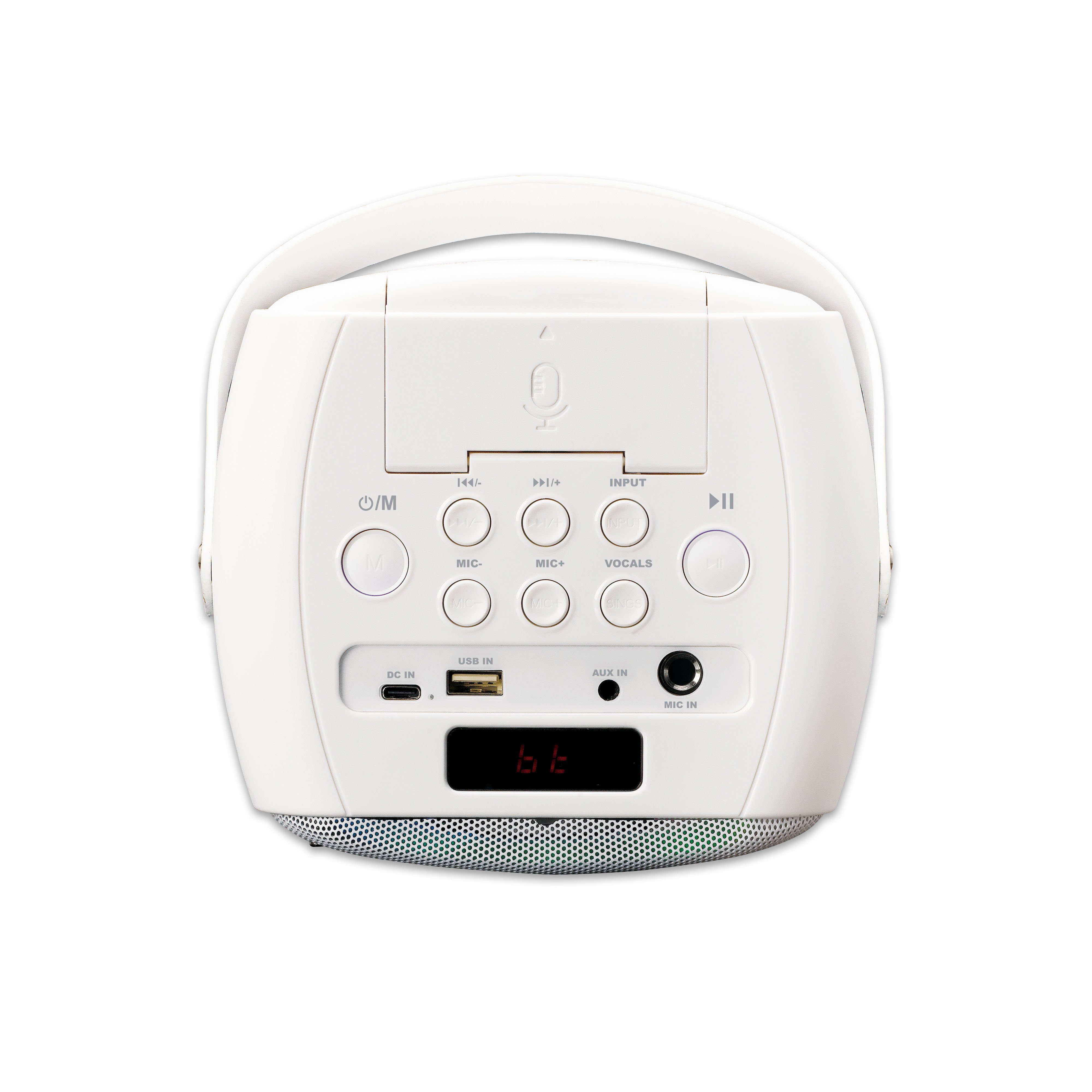 Bluetooth-Lautsprecher Weiß Lenco BTC-060WH