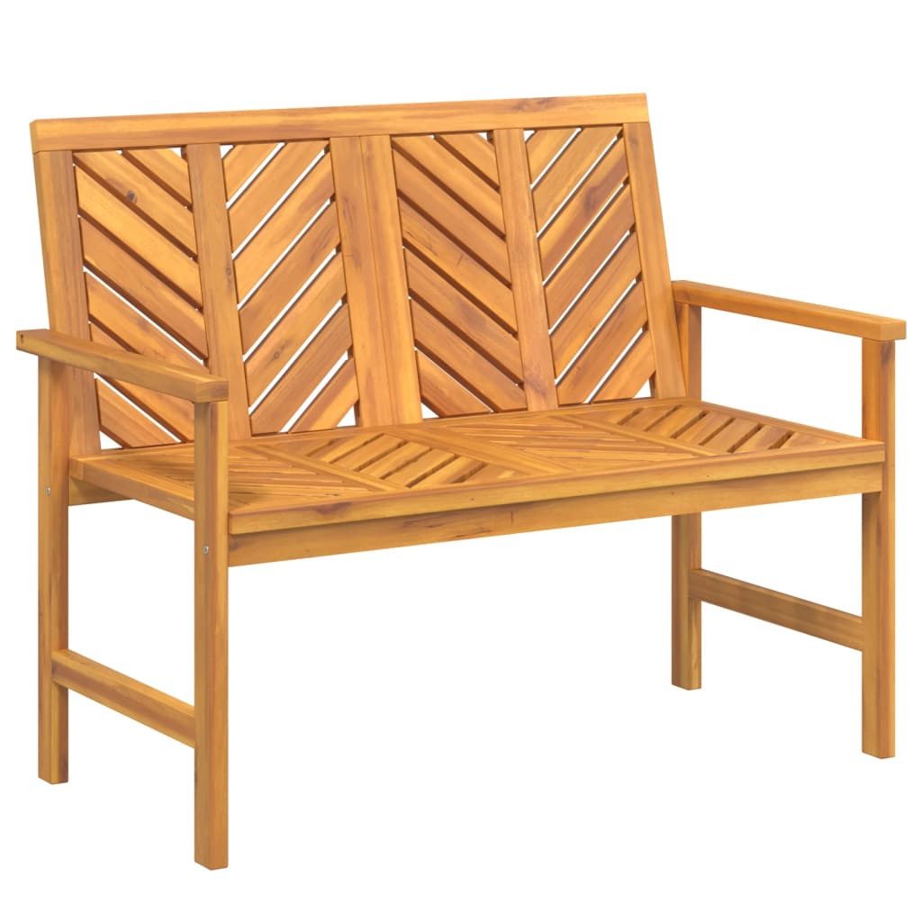 vidaXL Gartenbank Gartenbank 109 cm Massivholz