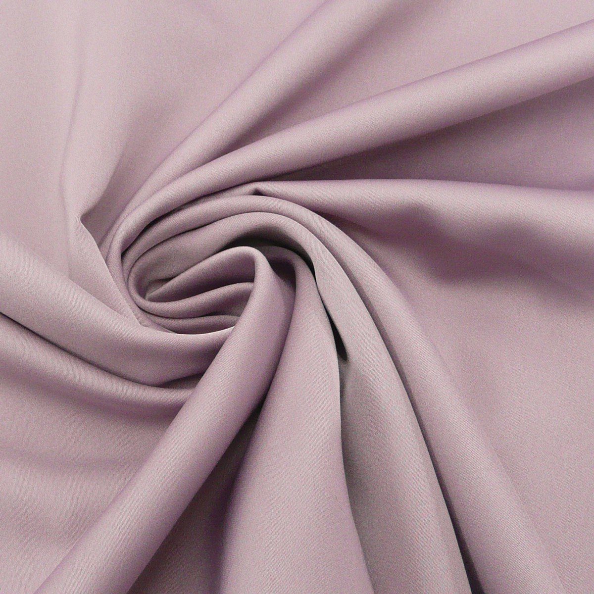 SCHÖNER LEBEN. Stoff Royal Micro Satin Stoff Meterware mauve fliederlila 1,40m Breite