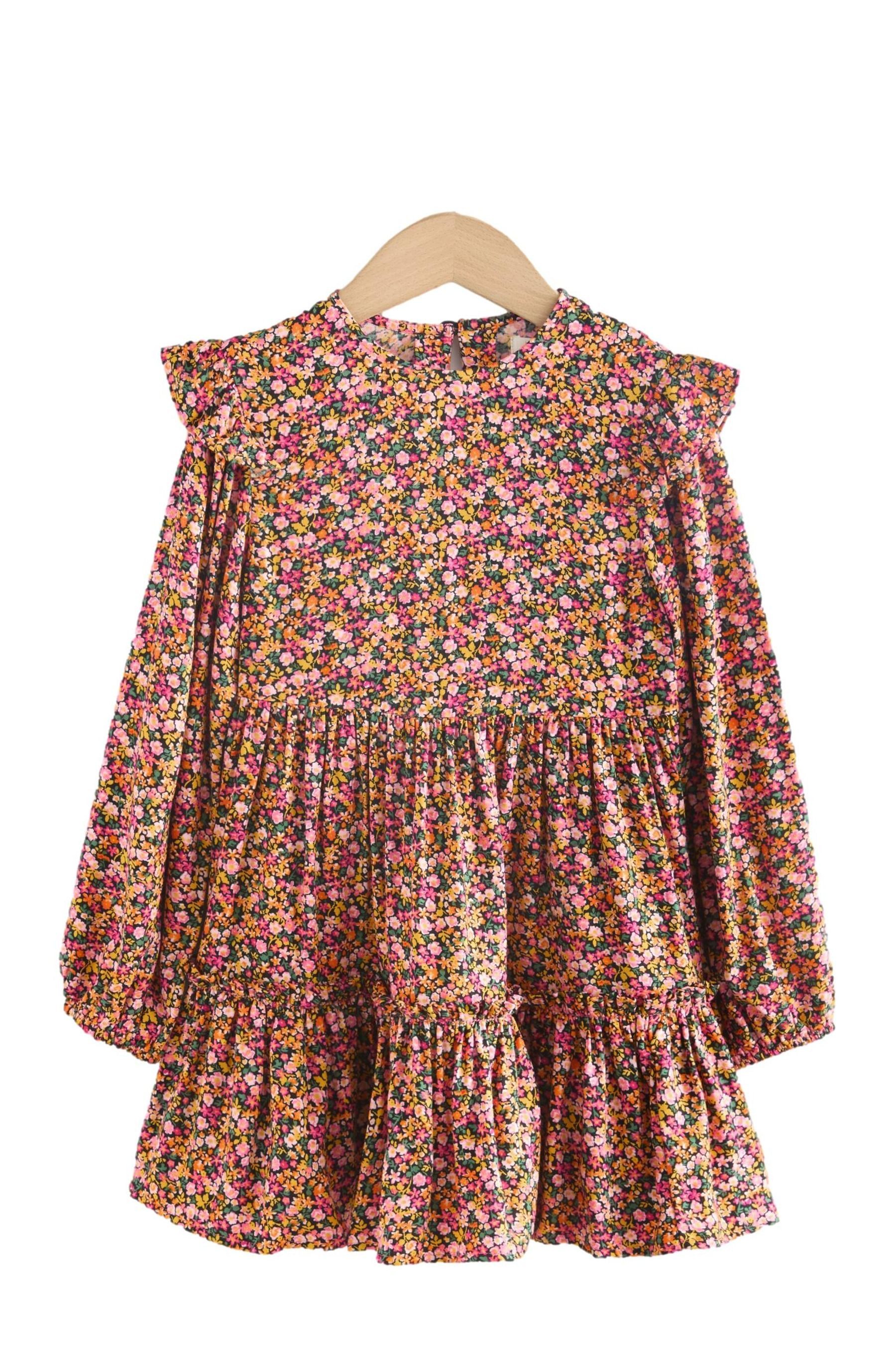 Next Volantkleid Rüschenkleid mit kurzen Ärmeln günstig online kaufen