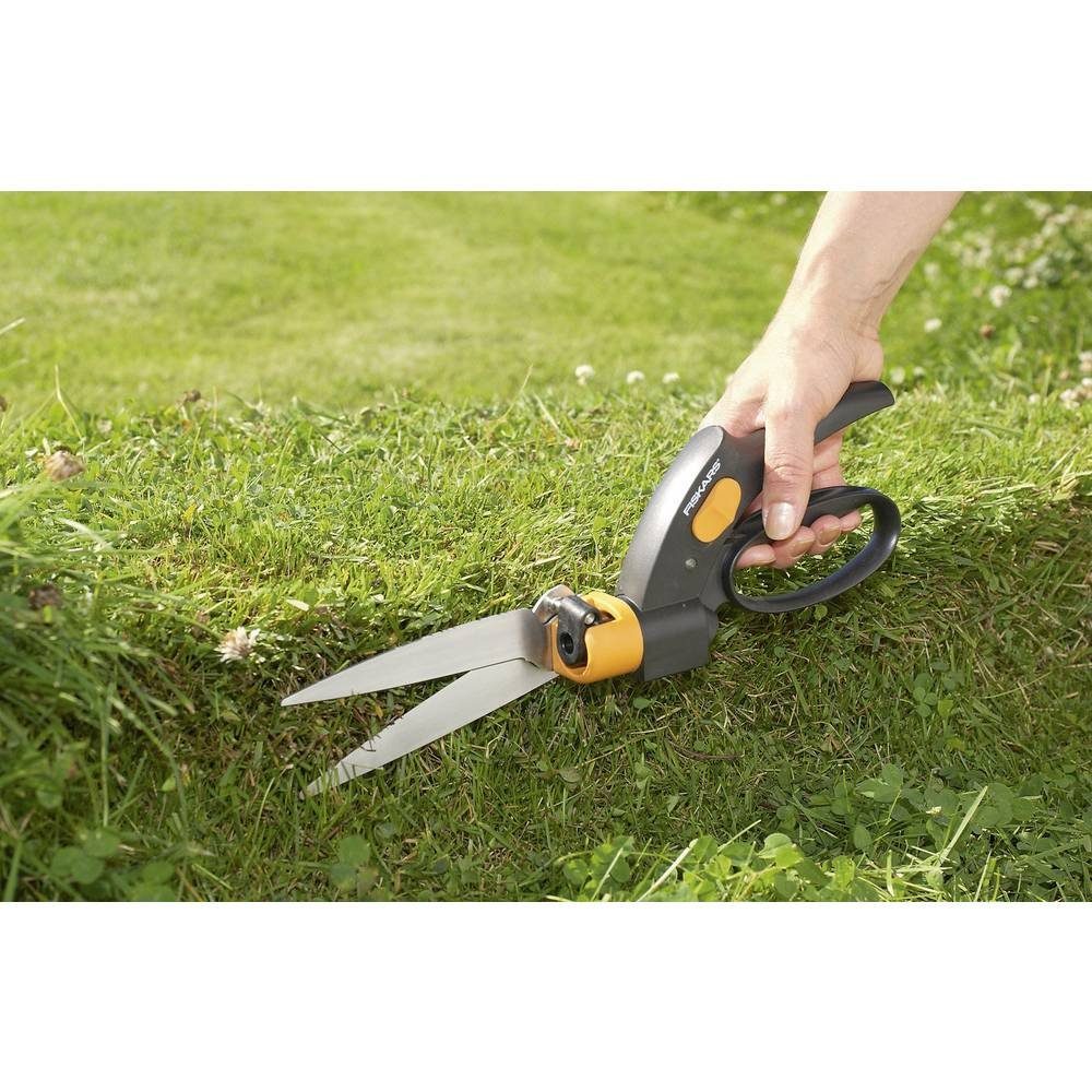 Fiskars Gartenschere Rasenkantenschere Servo-System 1000589