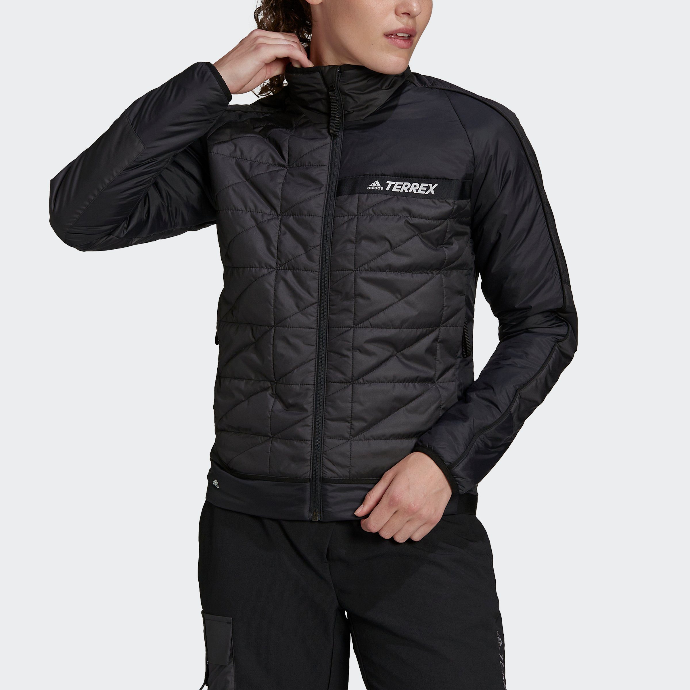 ISOLATIONSJACKE TERREX Outdoorjacke adidas Black TERREX SYNTHETIC MULTI