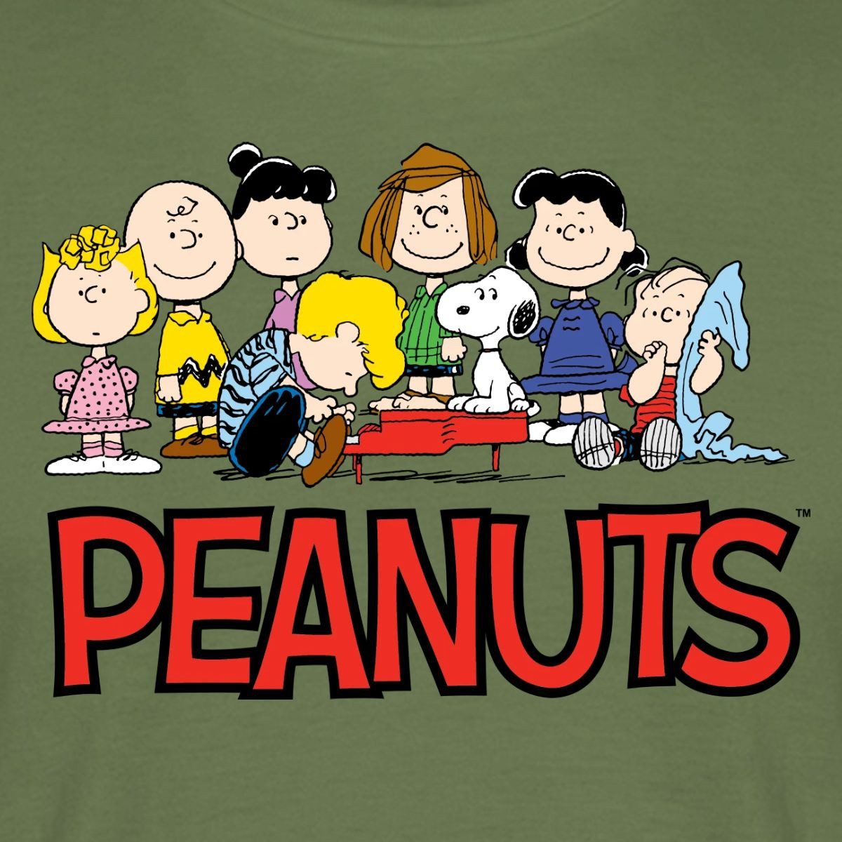 Spreadshirt T-Shirt Peanuts Snoppy Und Friends Männer T-Shirt (1-tlg)