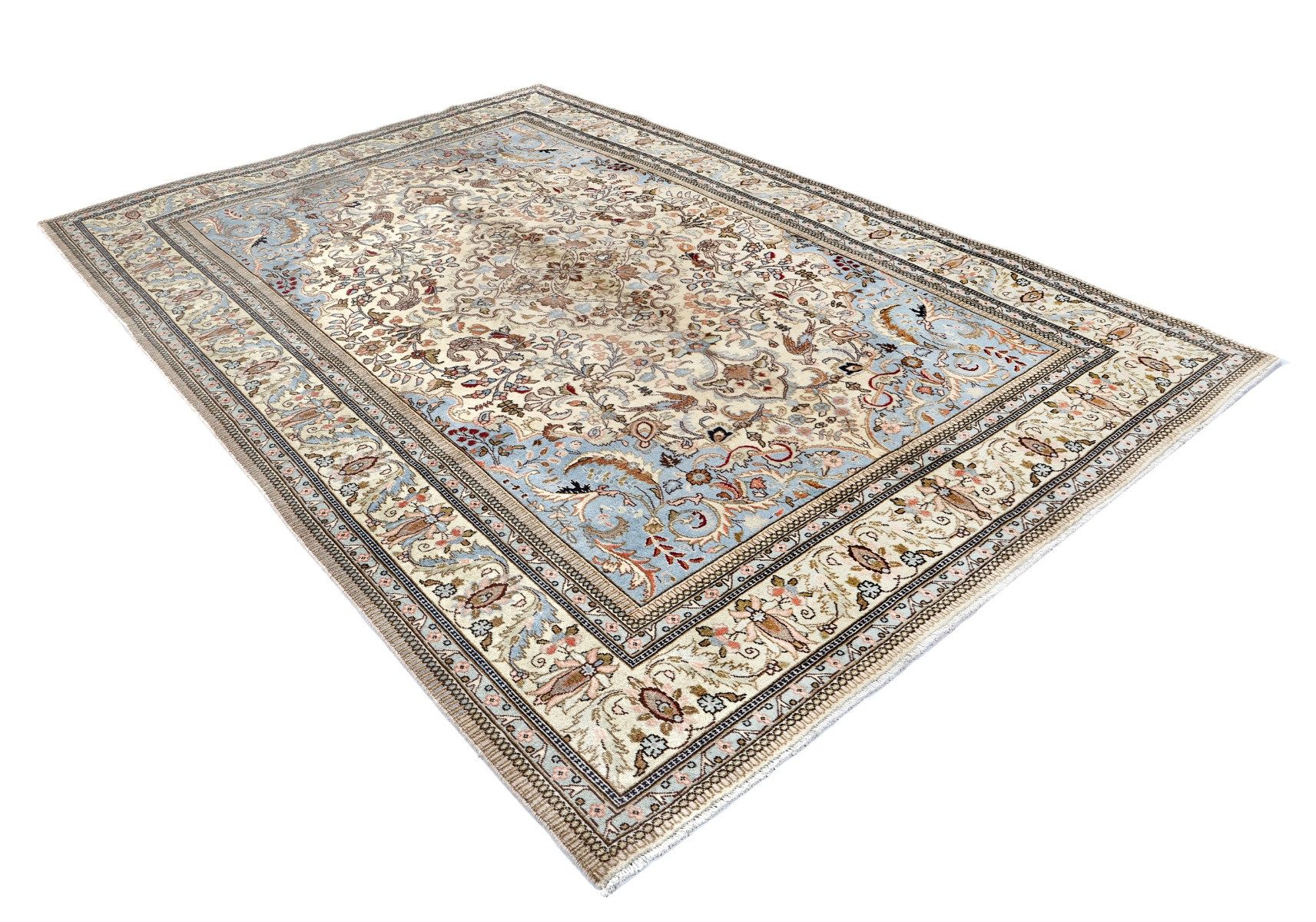 Carpet Avenue Teppich Tabriz Tabatabai Patina 293x196, Rechteck, Höhe: 8 mm