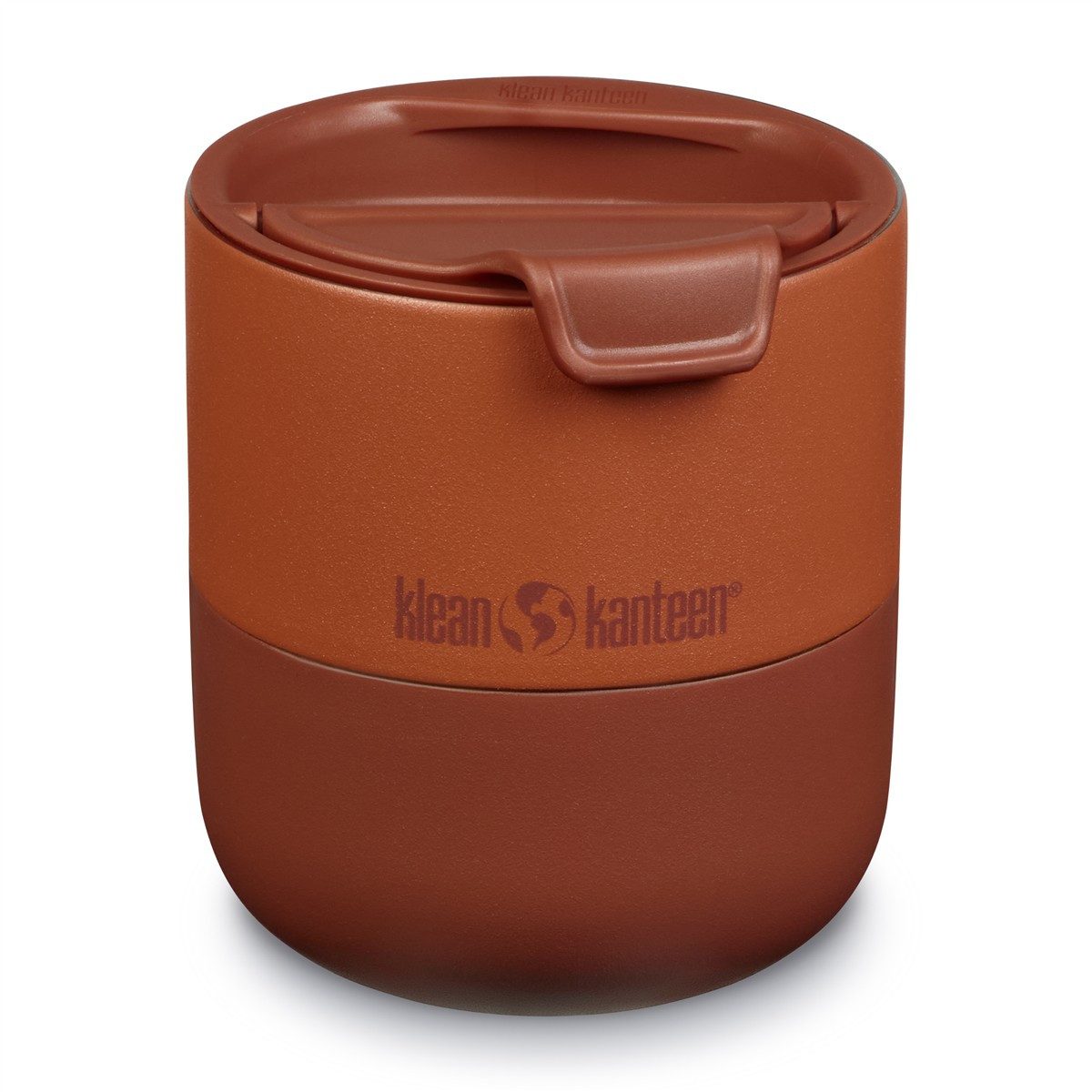 Klean Kanteen Trinkflasche Klean 296ml Kanteen®Rise Lowball (Flip Lid) Coffeebecher weinrot