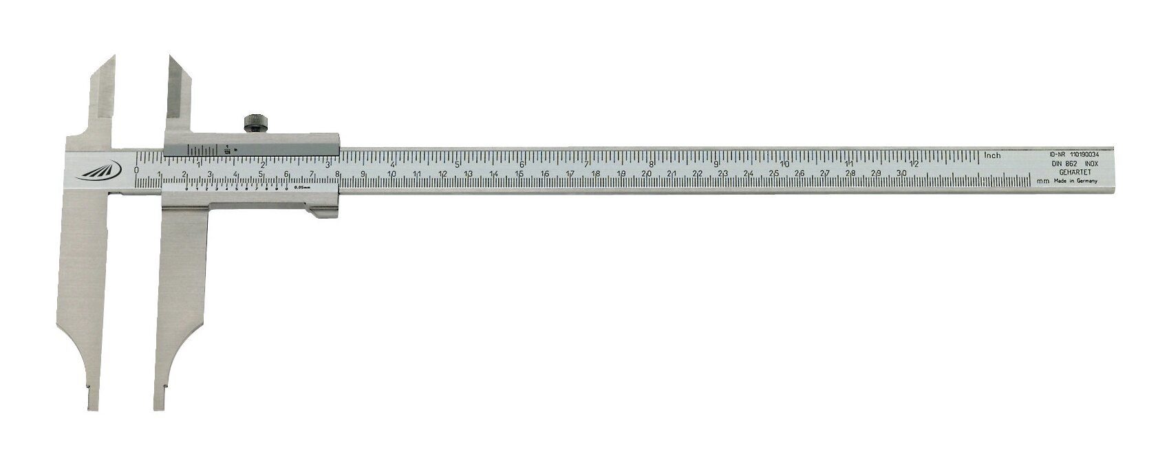 HELIOS PREISSER Messschieber, Werkstatt mit Sp. 300 x 90 mm ohne Feinstellung