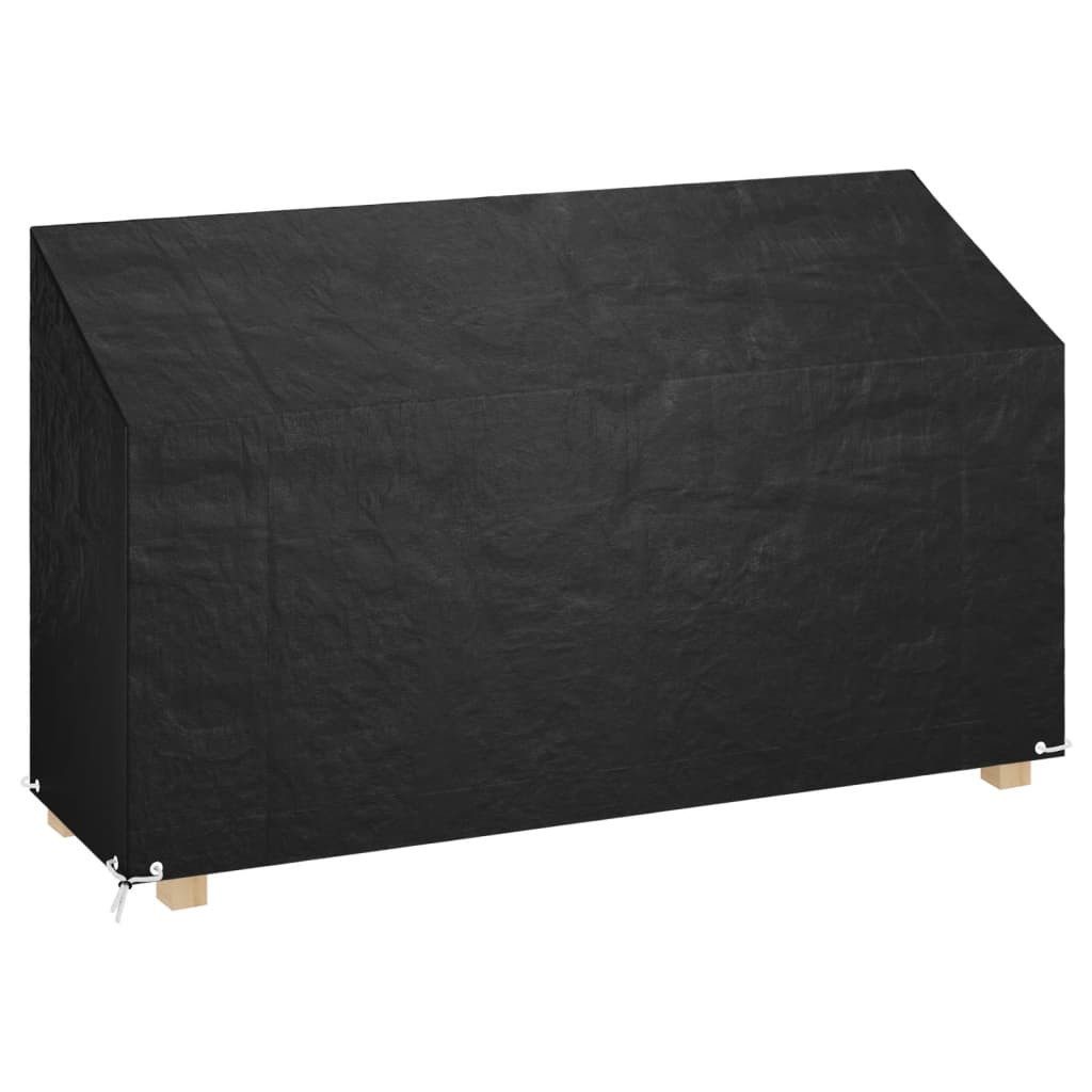 vidaXL Gartenmöbel-Schutzhülle Abdeckung für Gartenbank 12 Ösen 210x70x70/88 cm Polyethylen (1-St)
