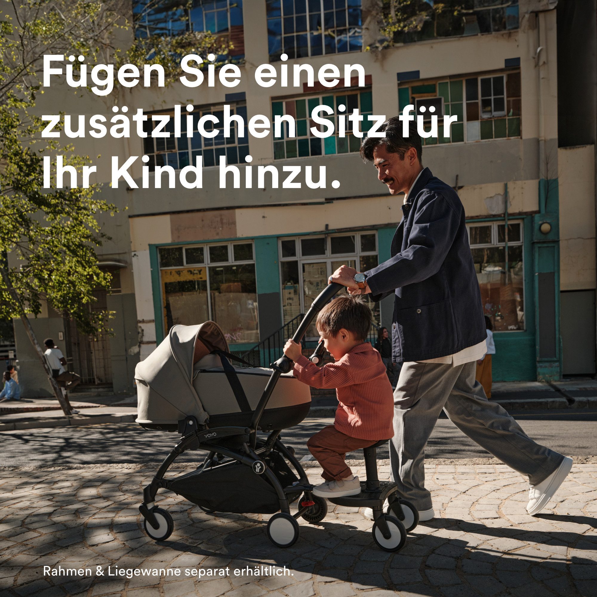 Stokke Buggyboard YOYO Board - Ein zusätzlicher Sitzplatz auf der Fahrt für dein Kind