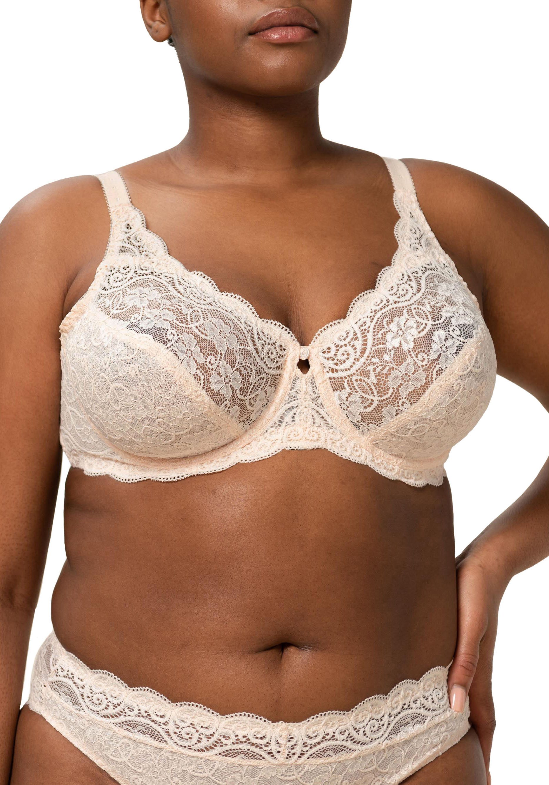 Triumph Bügel-BH Amourette 300 mit floraler Stretch-Spitze