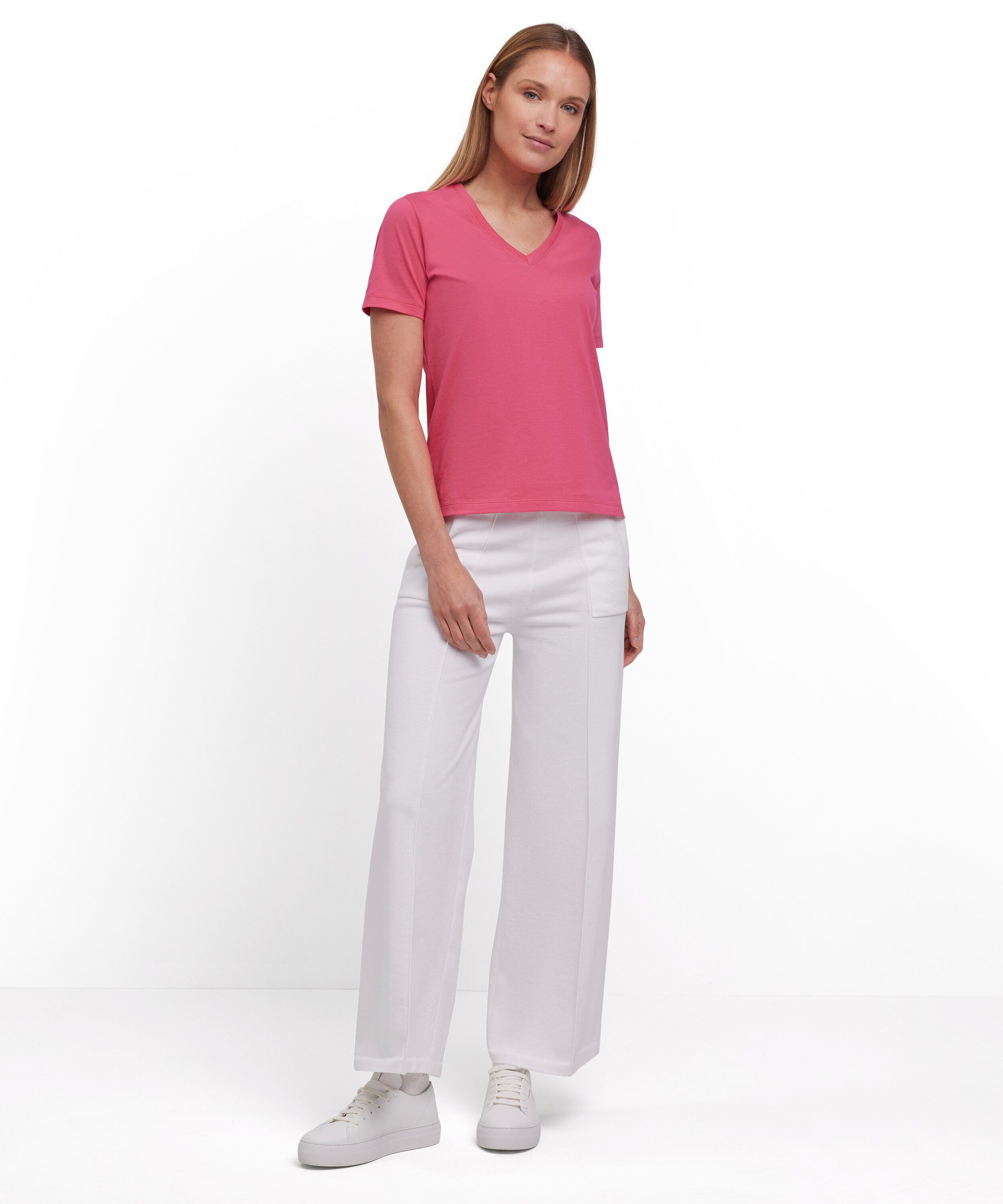 FALKE T-Shirt Essential (1-tlg., 1) aus reiner Baumwolle