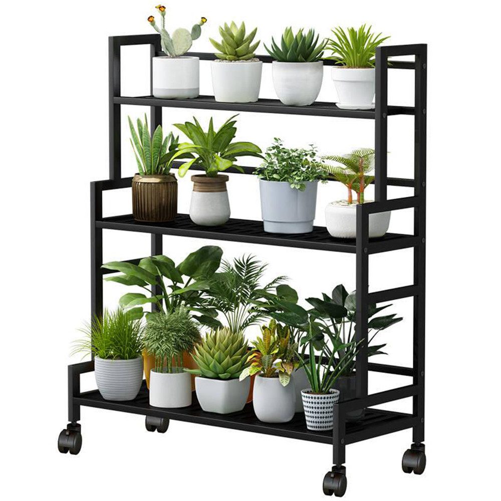NUODWELL Blumenständer Blumenständer Metall, 3 Stufen günstig online kaufen