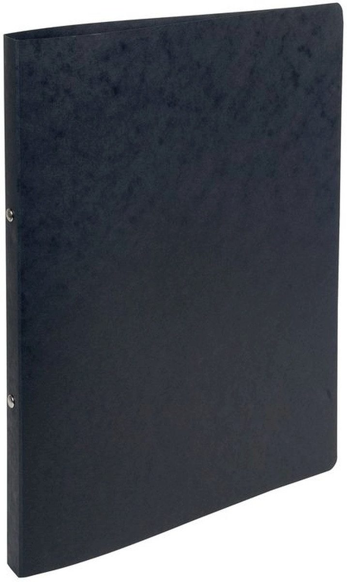 EXACOMPTA Präsentationsordner Ringbuch A4 Manila-Karton 15mm 2 Ringe schwarz (20 Stück)