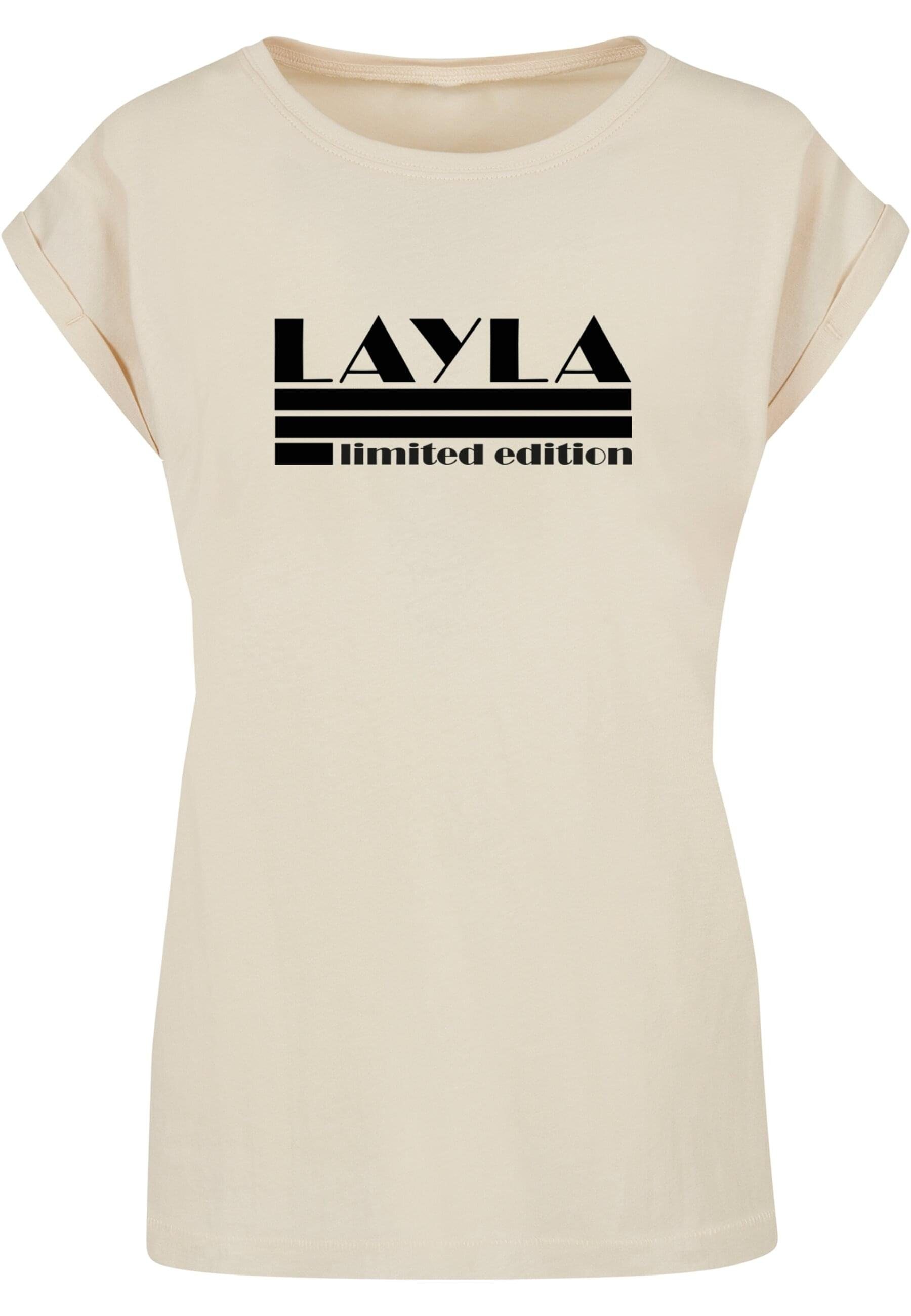 Merchcode T-Shirt Damen Ladies Layla - Limited Edition T-Shirt (1-tlg) whitesand | T-Shirts