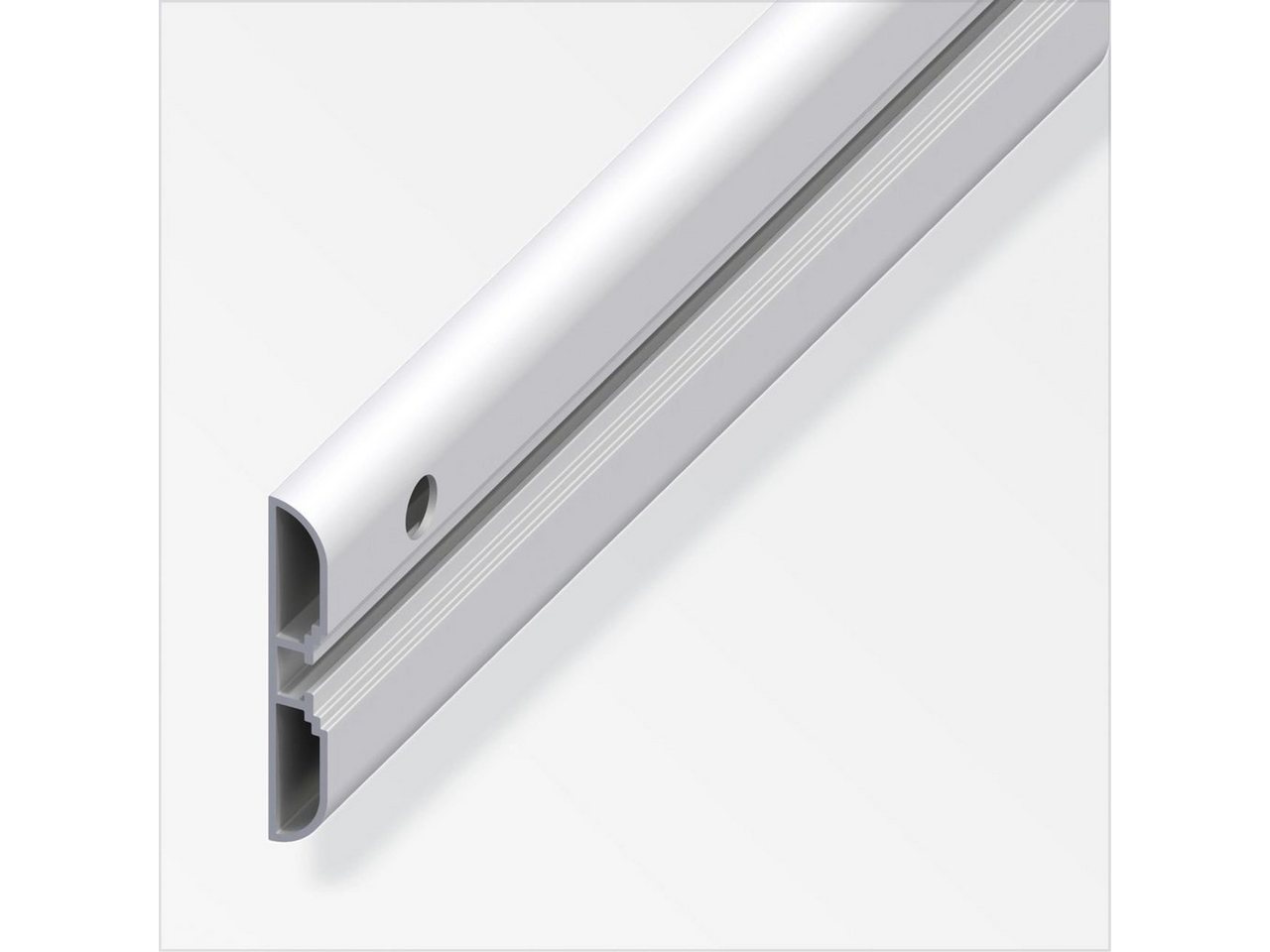 Thumbnail - alfer Abdeckprofil coaxis®-Profil, breit 1 m, 60 x 10 mm Aluminium