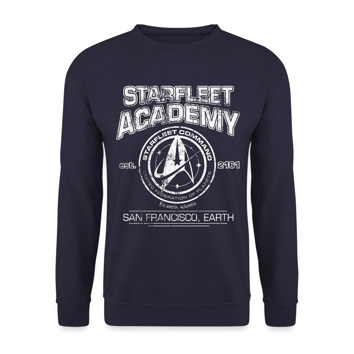 Sweatshirt Star Trek Discovery Starfleet Academy Unisex Pullover