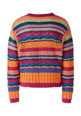 Oui Strickpullover Pullover 100% Baumwolle