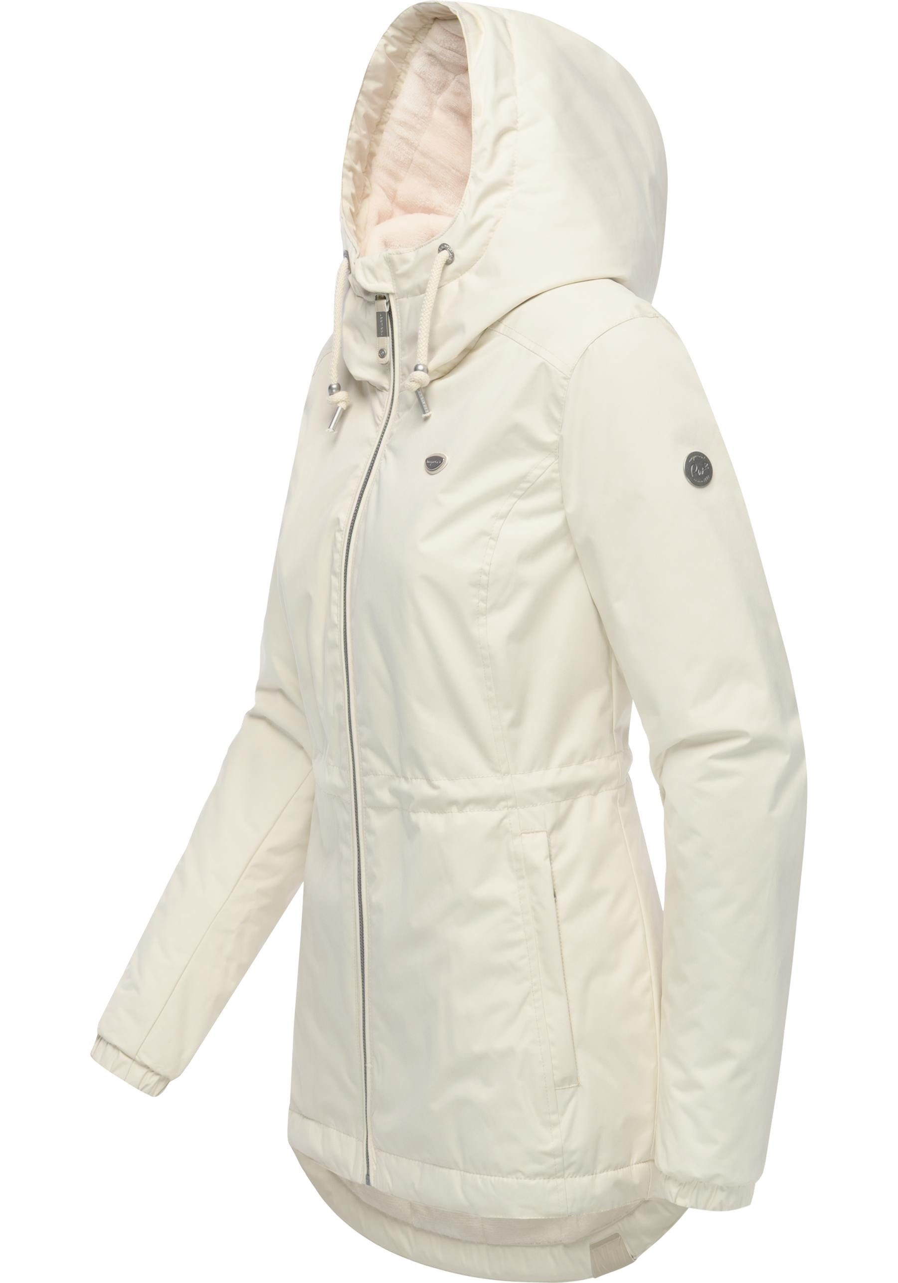 Ragwear Winterjacke Dankka Warm Wasserdichte weiche Damen Jacke für den Winter