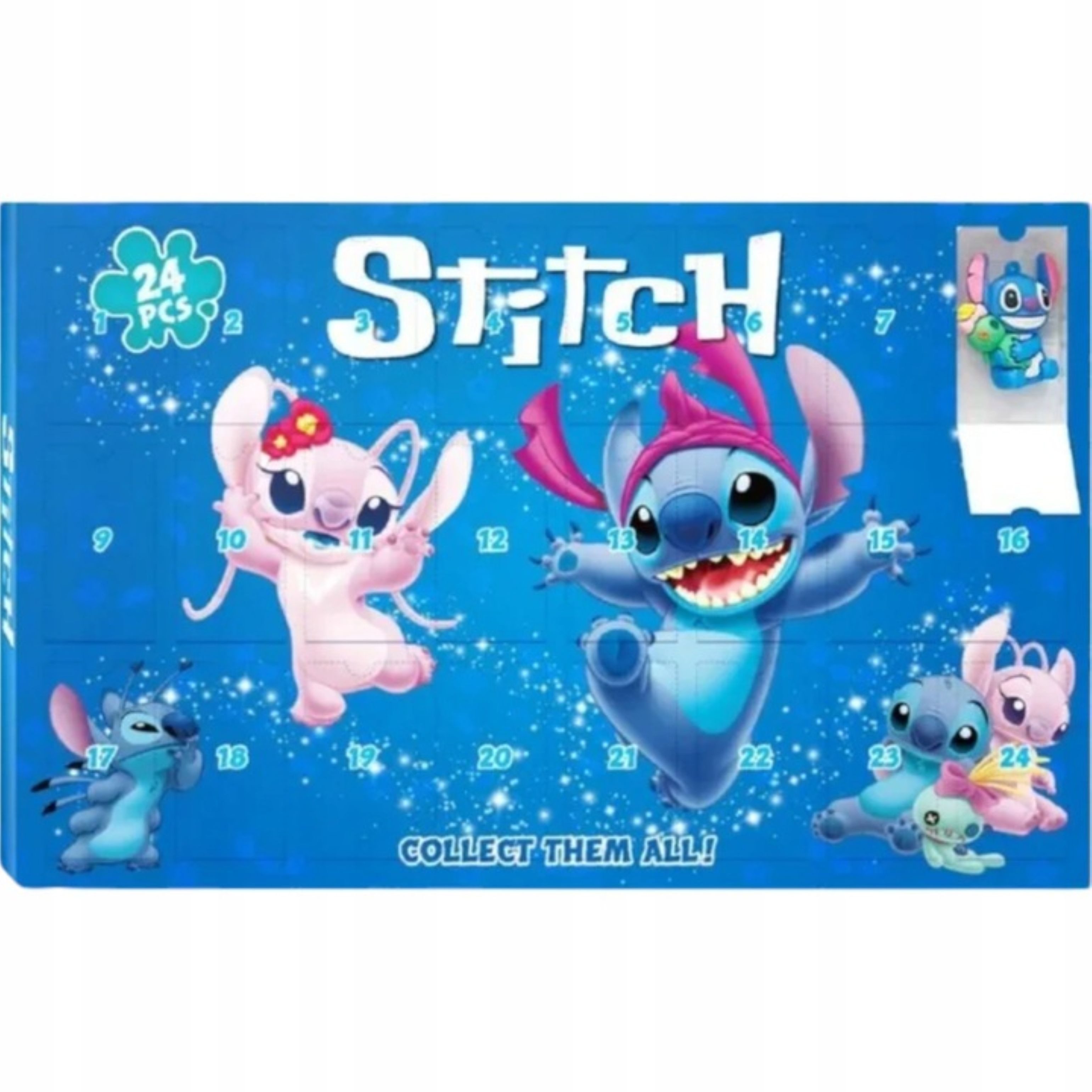 Festivalartikel Adventskalender Disney Lilo & Stitch Adventskalender – 24 Figuren Überraschungen (1-tlg)