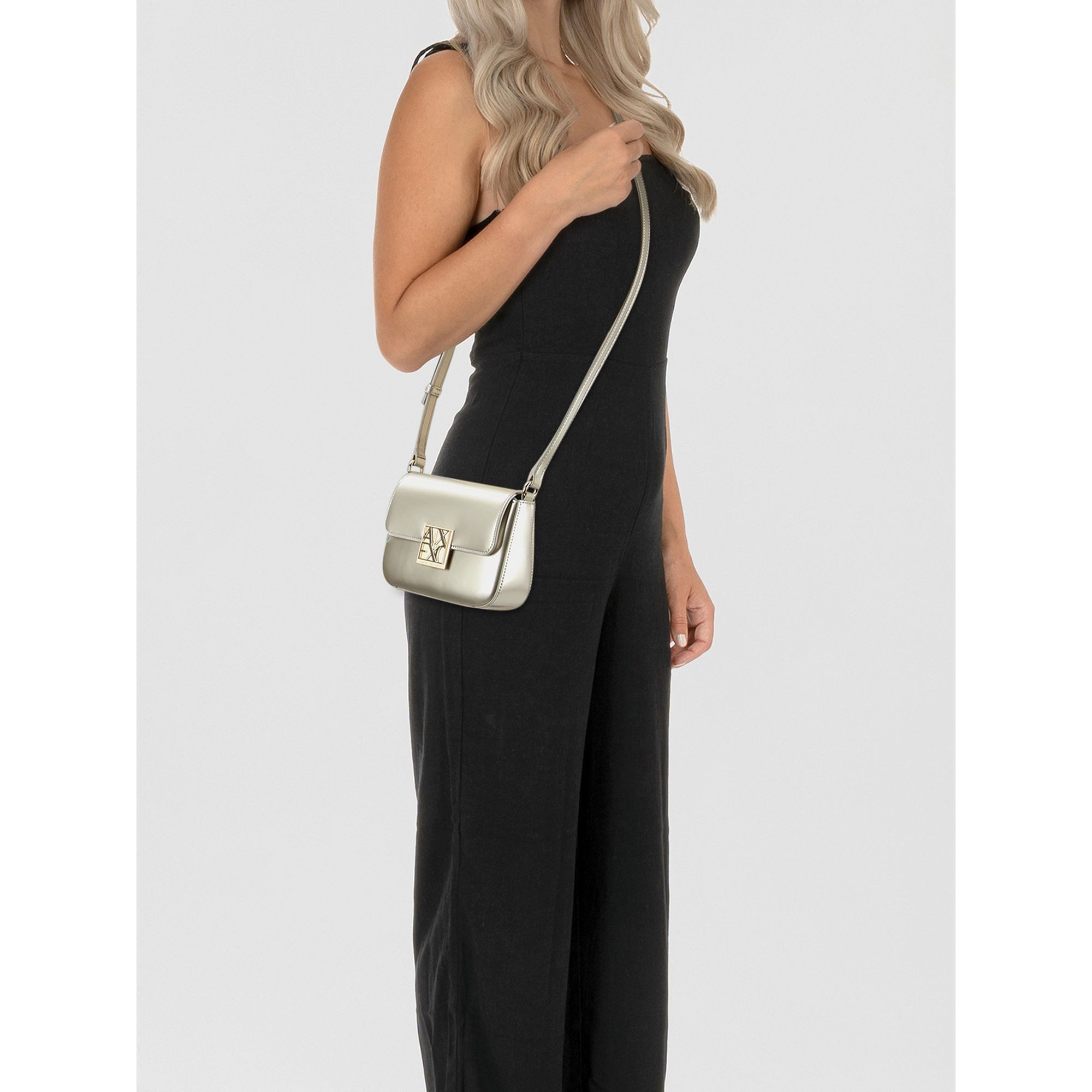 ARMANI EXCHANGE Schultertasche Amy, Polyurethan