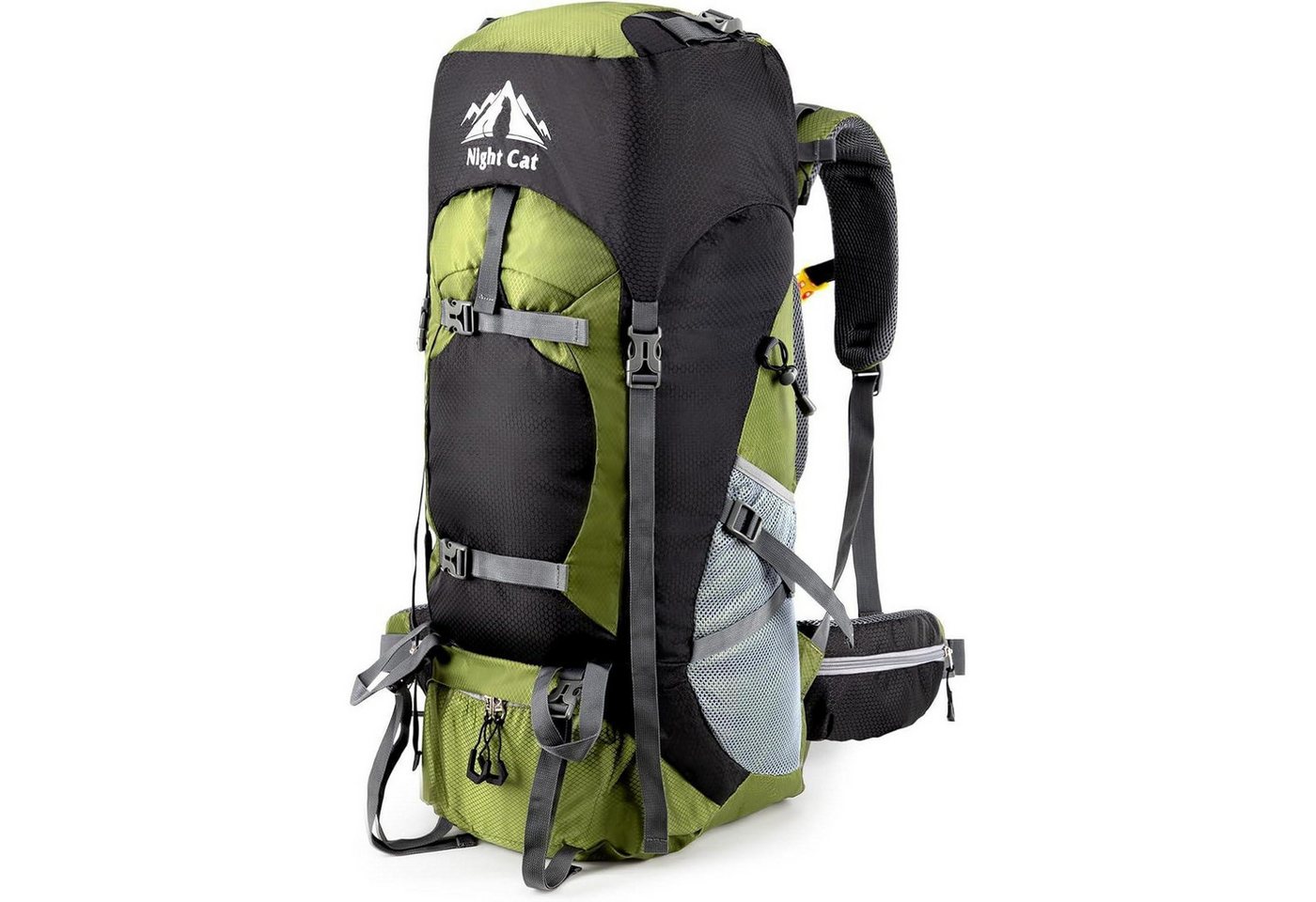LuxusKollektion Wanderrucksack Night Cat 90L Trekkingrucksack für Herren und Damen Blueberry