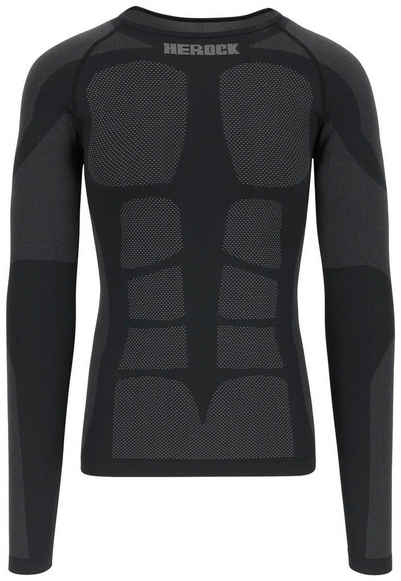 Herock Funktionsshirt Nikos Thermal T-Shirt Langärmlig Thermal-Unterhemd, eng anpassend und tailliert, schnell trocknend