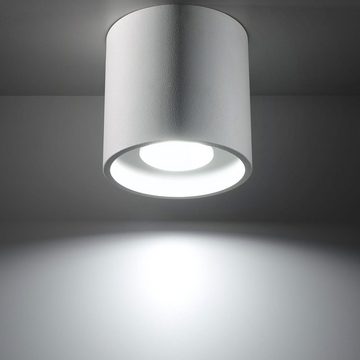 etc-shop LED Einbaustrahler, Leuchtmittel nicht inklusive, Aufbauleuchte GU10 Aufbaustrahler Aufputz Lampe Decke Aufbauspot weiß