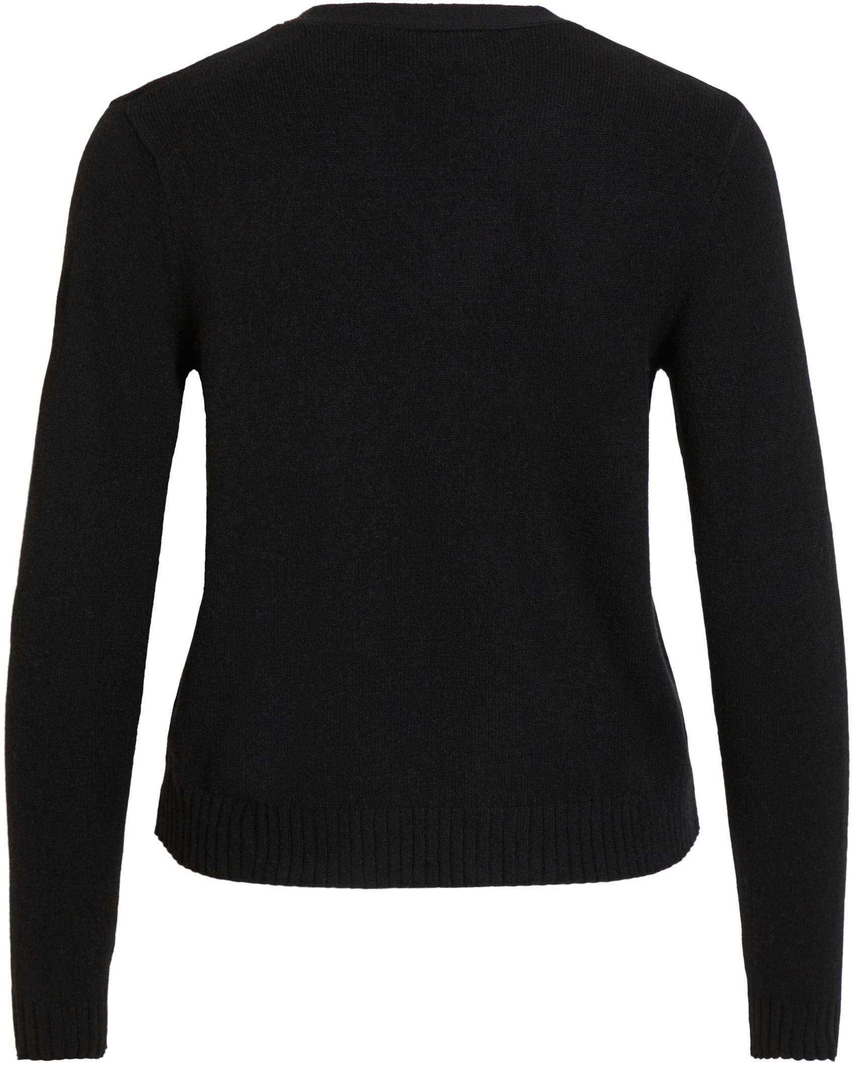 VIRIL SHORT Qualität pflegeleichter Cardigan Vila black CARDIGAN in