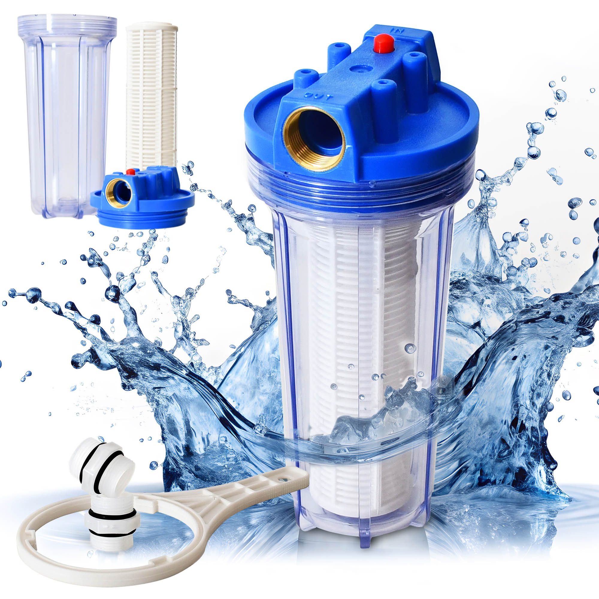 Wasserfilter WF-6055 1 Zoll 6000 l/h 5,5bar