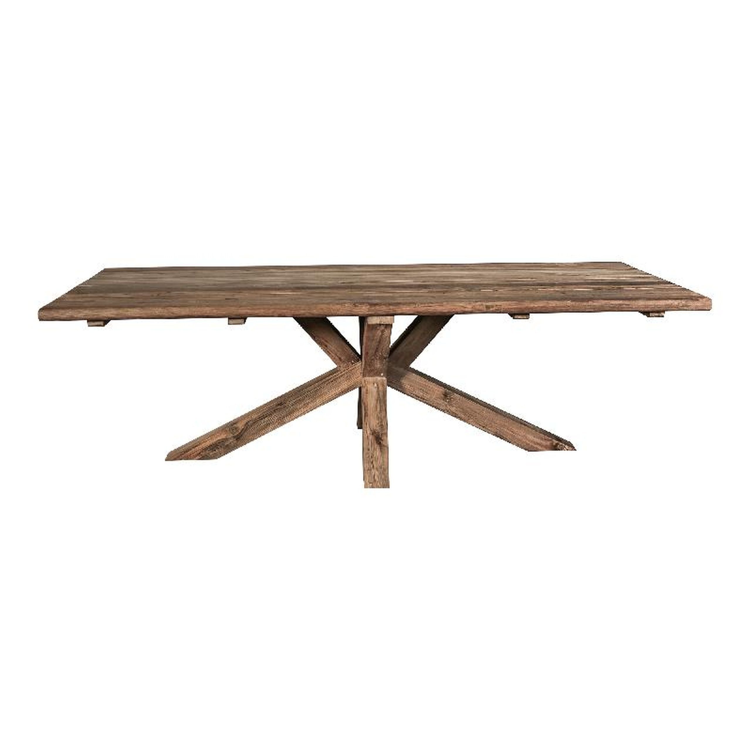 PTMD Esstisch Esstisch Outdoortisch Bali Recyceltes Teakholz Massiv 250cm