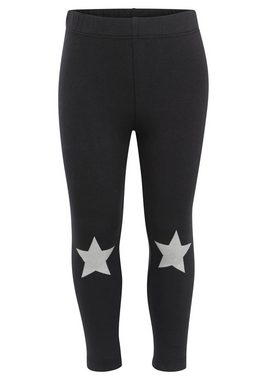 KIDSWORLD Leggings für kleine Mädchen (Packung, 2-tlg) mit Glitzerdruck