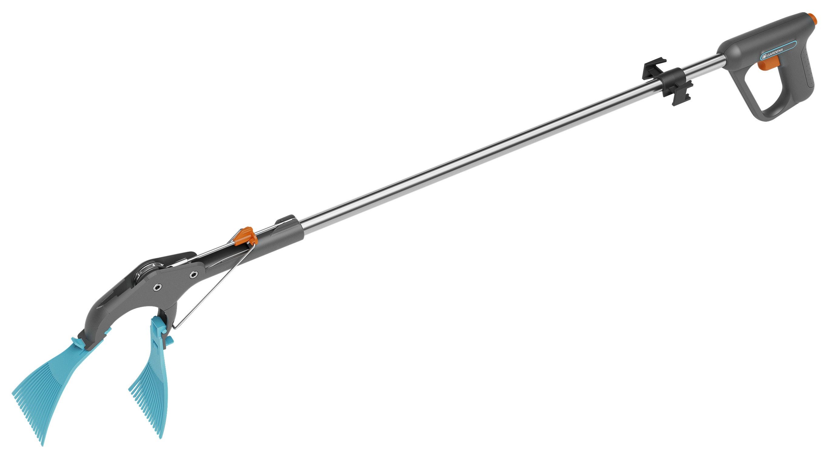 GARDENA Garten-Multifunktionsgerät Greifer 4 in 1, ergonomisches Aufsammeln von Abfällen