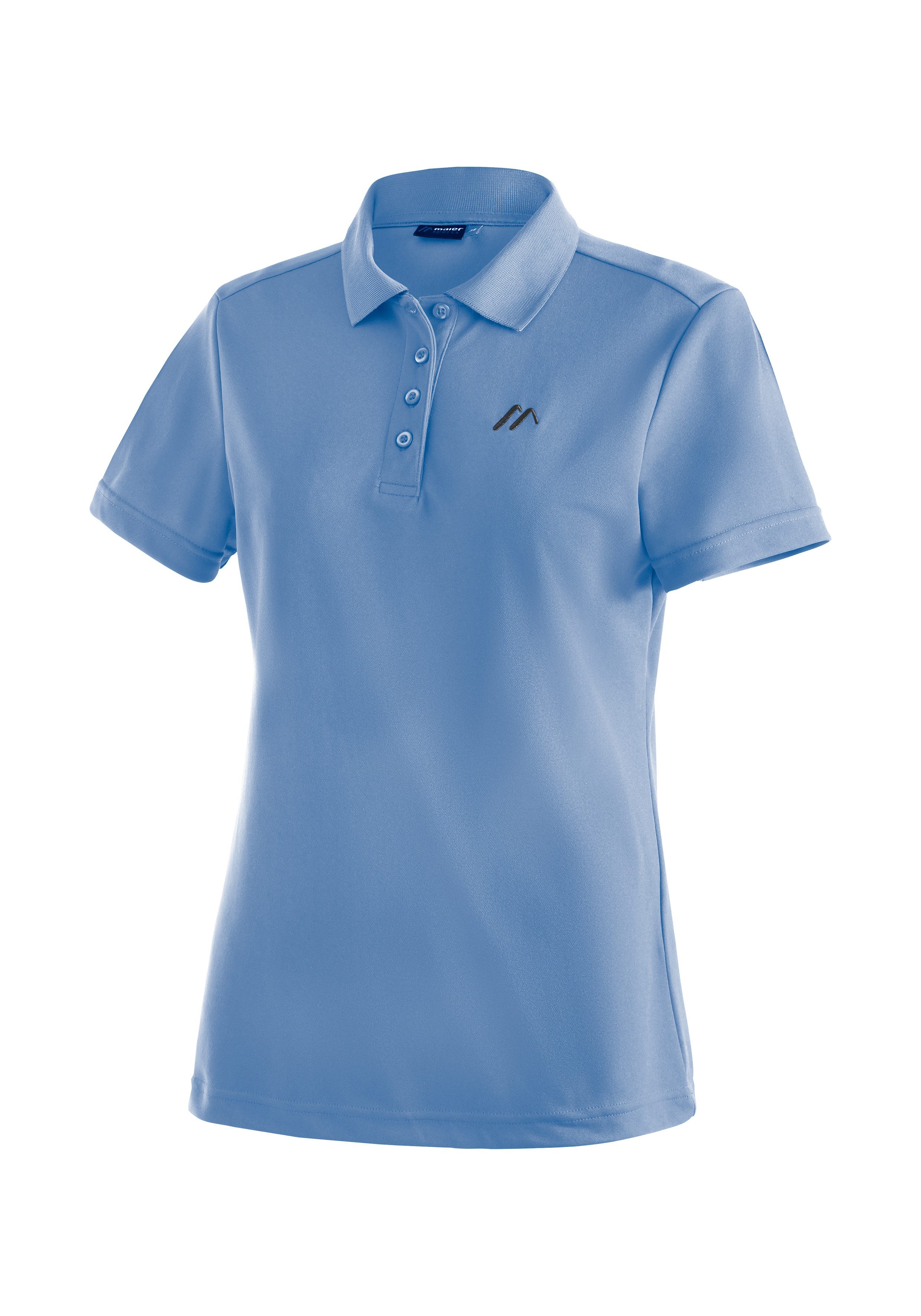 Maier Sports Funktionsshirt Ulrike Damen Polo, pique Poloshirt, schnelltrocknendes Outdoor-Shirt