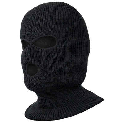 Black Snake Sturmhaube Thinsulate Balaclava Strickhaube für Damen und Herren