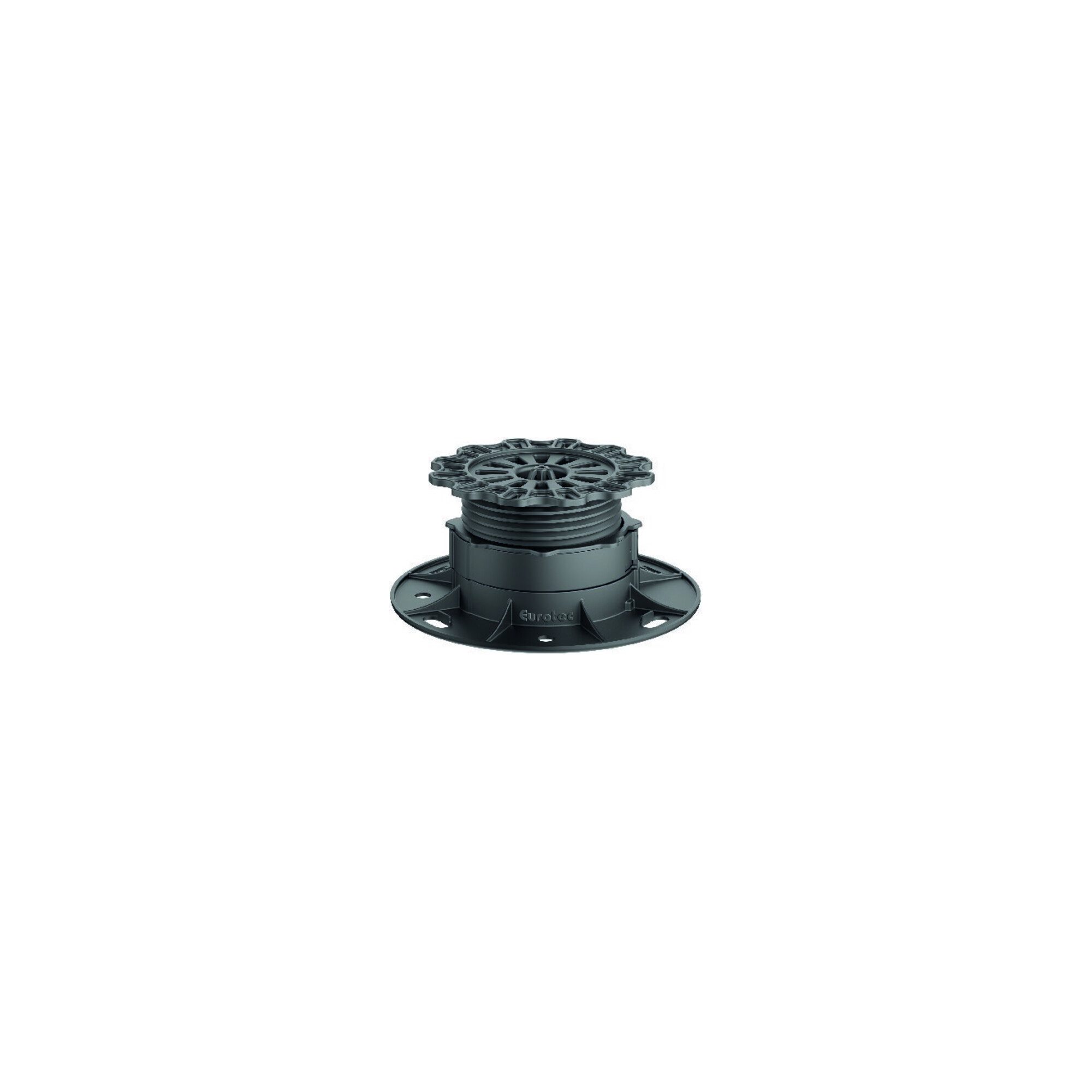 Eurotec Werkbank Eurotec Verstellfuß PRO L Aufbauhöhe: 70-117 mm 10 Stk