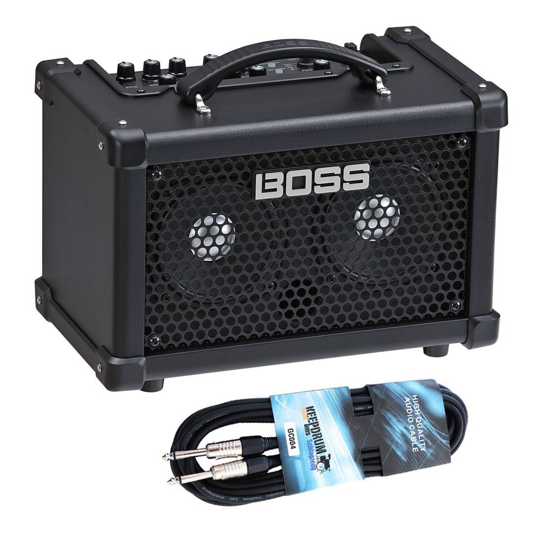 Boss by Roland Boss Dual Cube Bass LX Bass Verstärker mit Kabel Verstärker